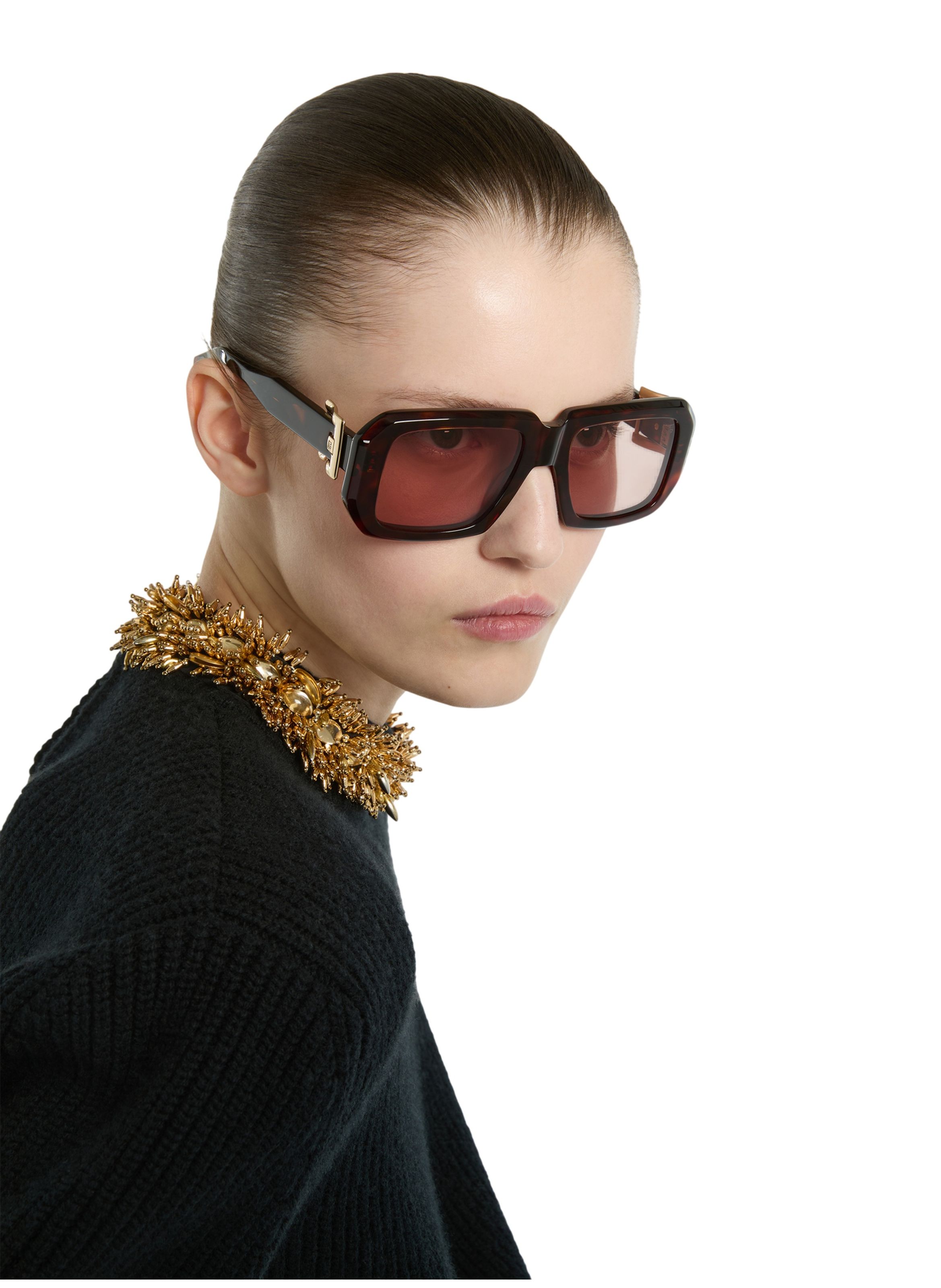 Lunettes de soleil anthem-ii BALMAIN Marron