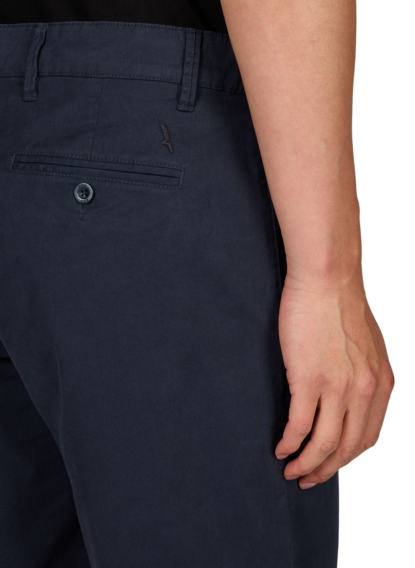 Cotton-blend chino-style shorts AIGLE Blue