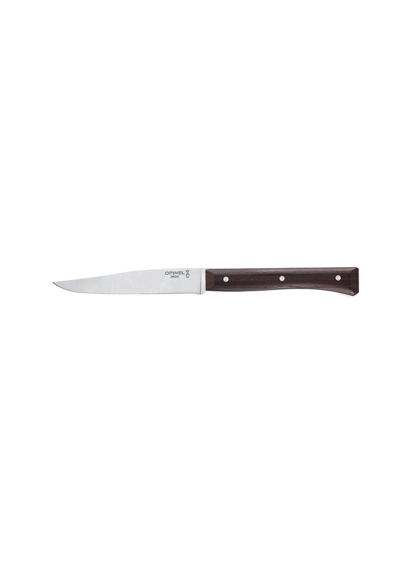 Set aus 4 Facette Messern aus Edelstahl OPINEL Braun