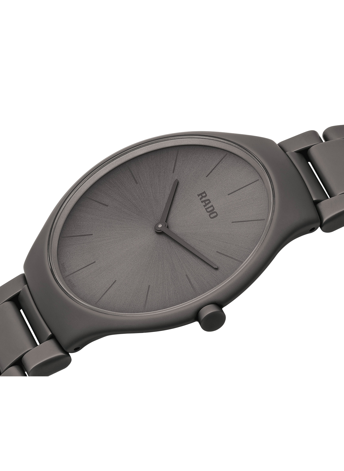 Montre quartz en céramique RADO Gris