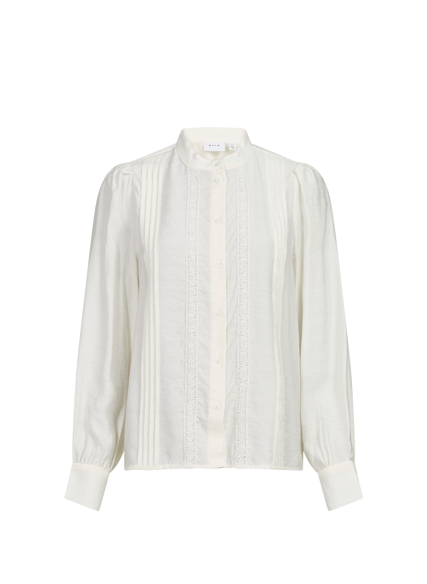 Blouse col rond VILA Blanc