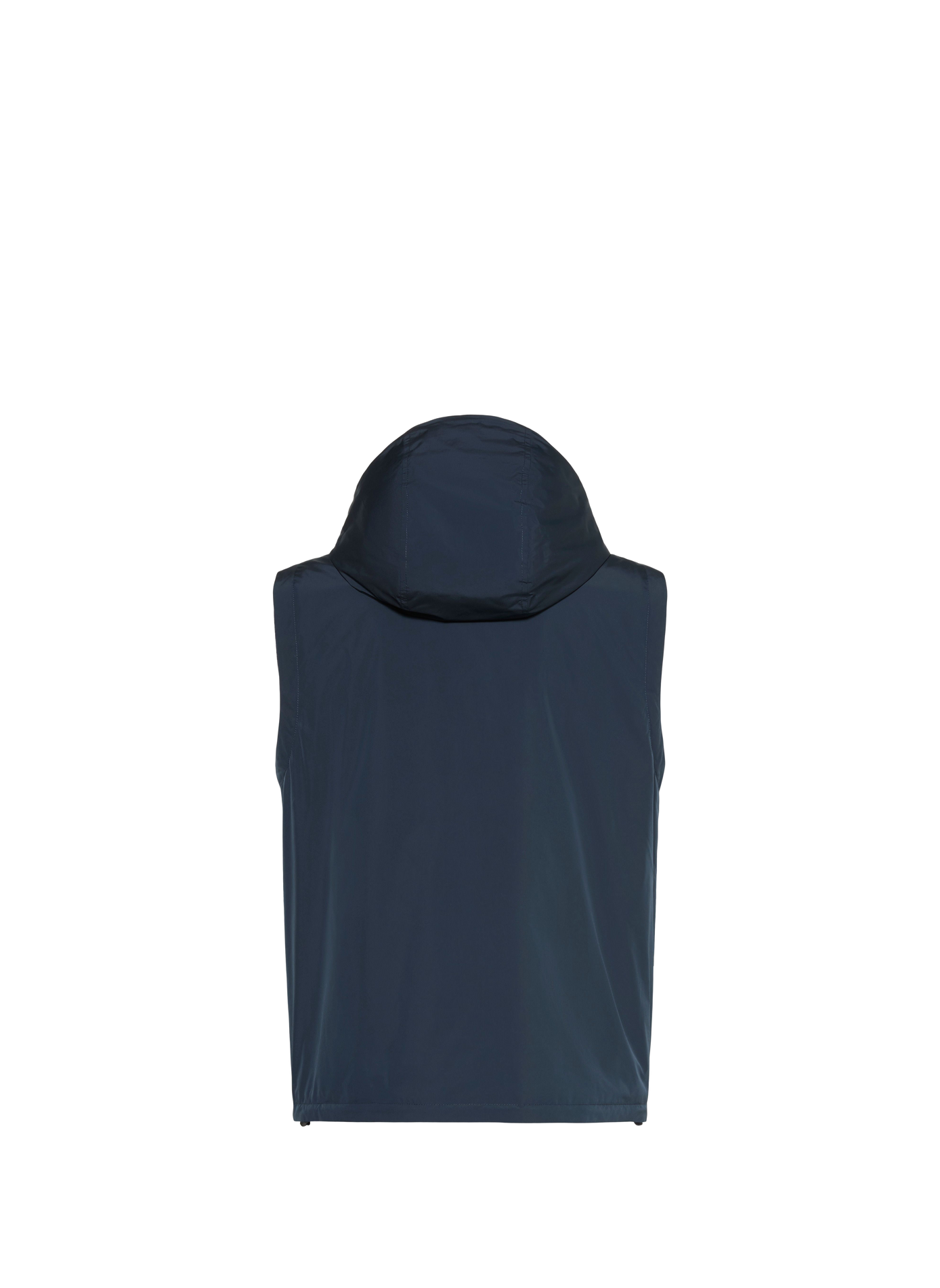 Sleeveless Hooded Zip-Up Jacket CALVIN KLEIN Blue