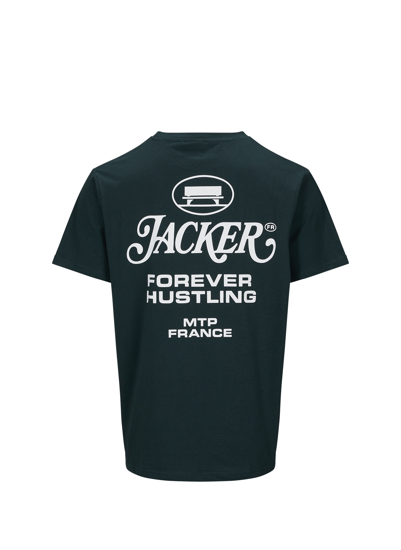 T-shirt en coton JACKER. Vert