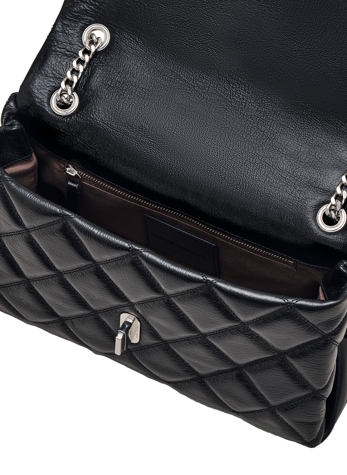 Sac à main Le Quilted Dual Convertible Shoulder Bag MARC JACOBS Noir