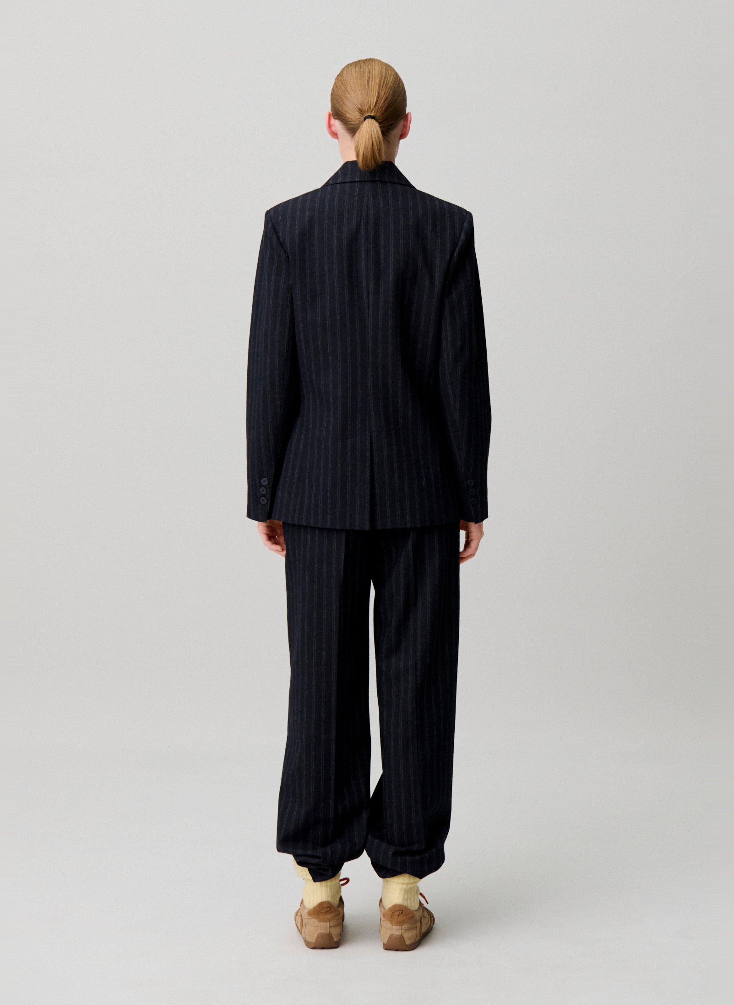 Veste tailleur rayée CLAUDIE PIERLOT Multicolore