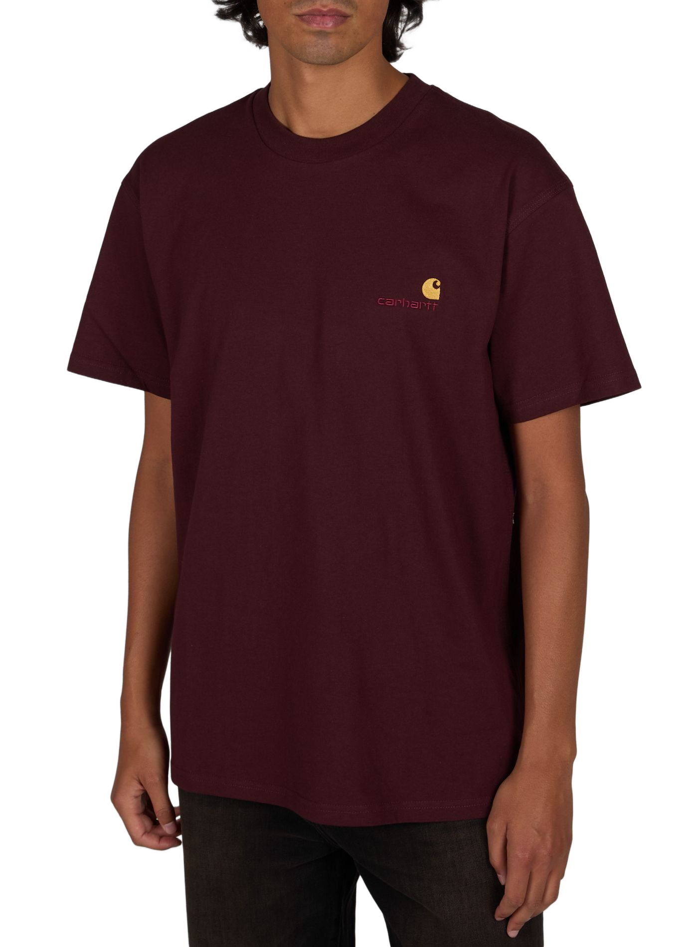 American Script organic cotton T-shirt CARHARTT WIP Red