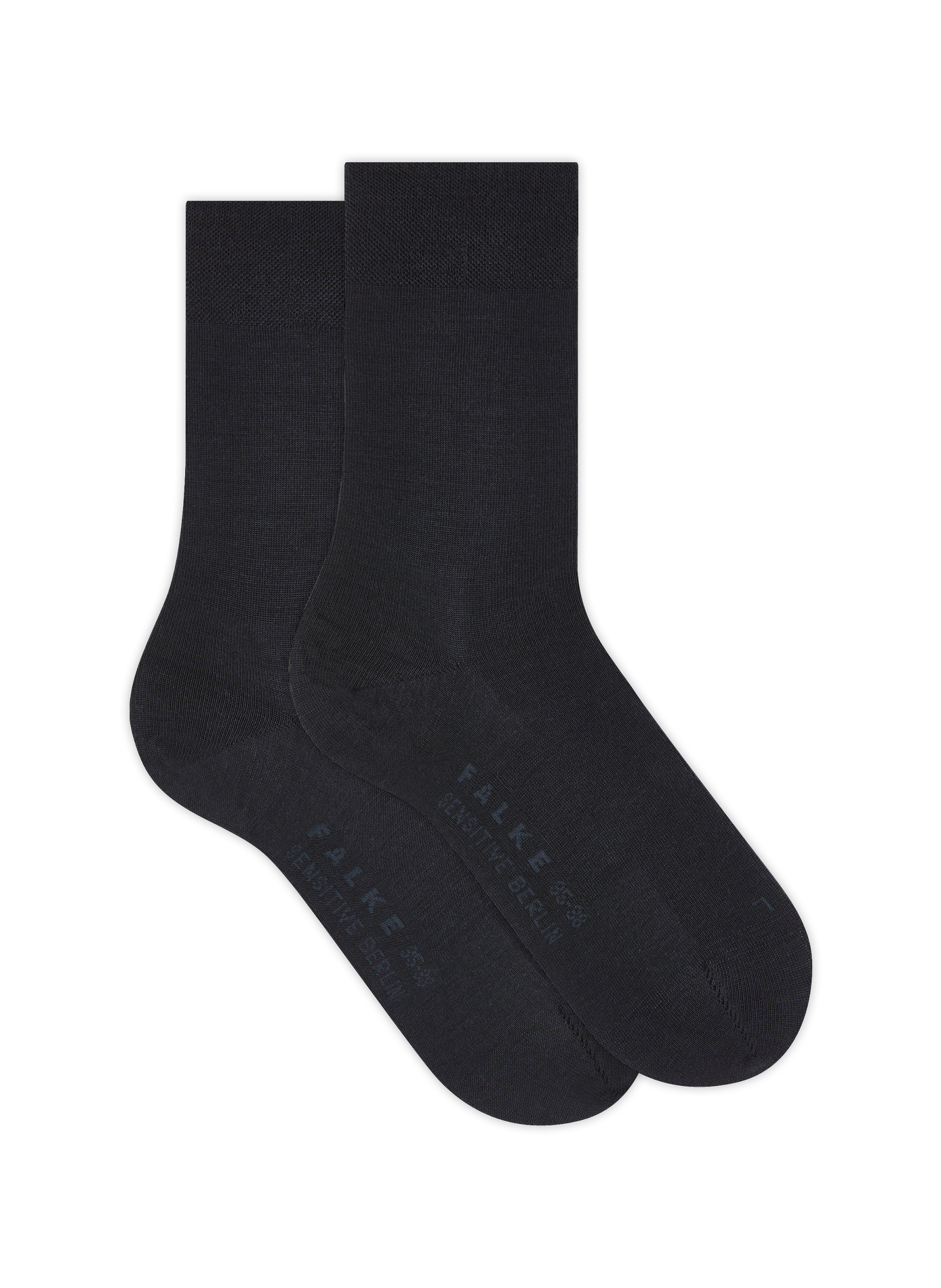 Mid-calf socks in blended wool FALKE Blue