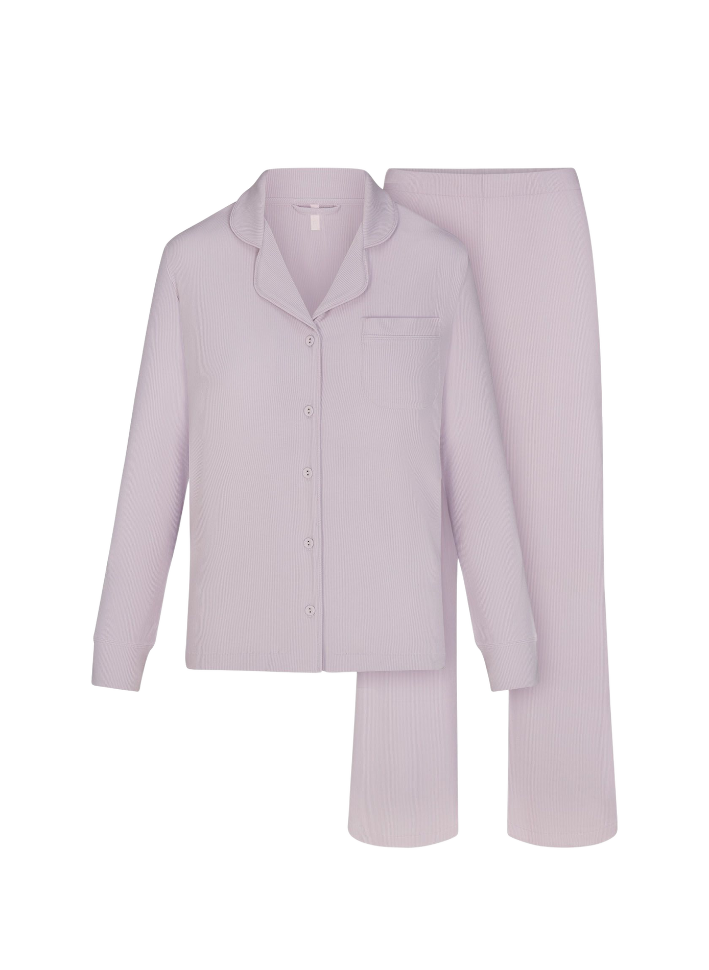 Loose-fitting plain pajama set SKIMS Pink