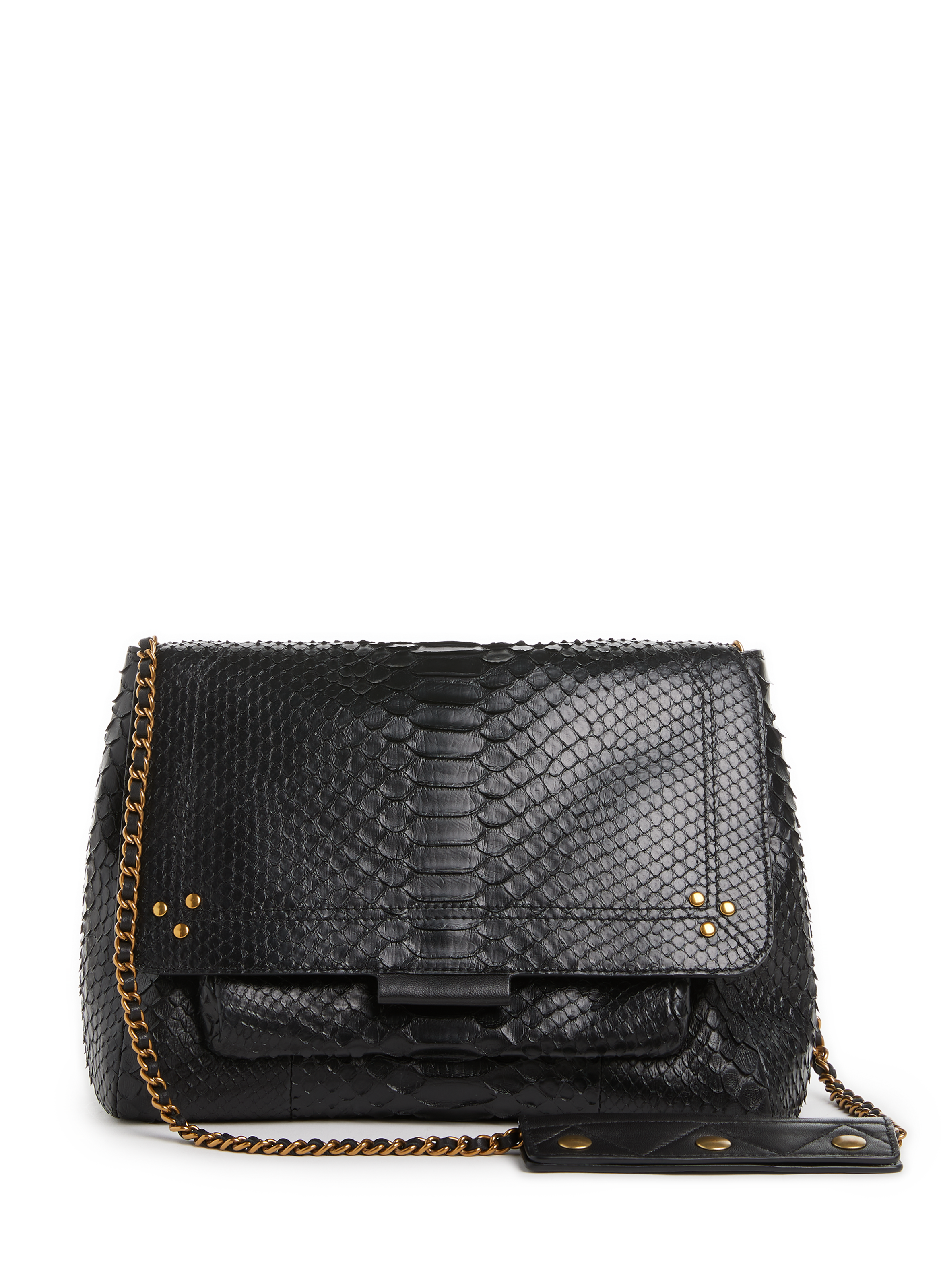 LULU L LEATHER SHOULDER BAG JÉRÔME DREYFUSS for WOMEN