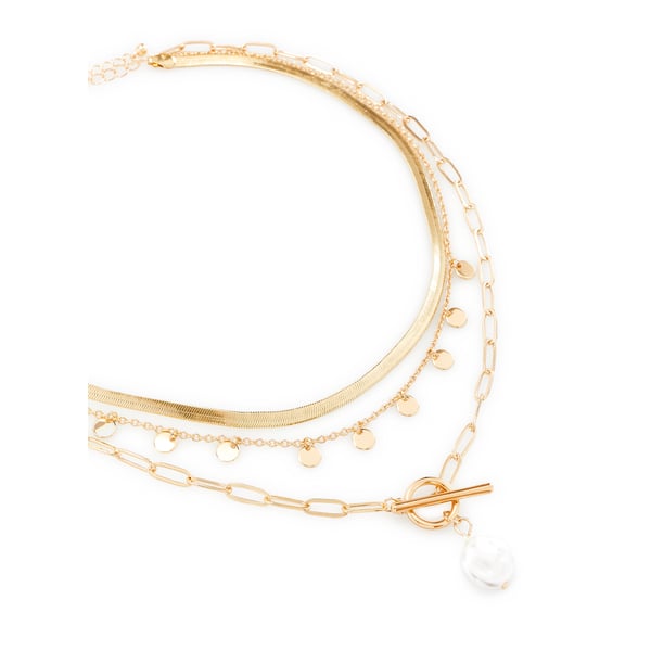 Collier triple chaîne