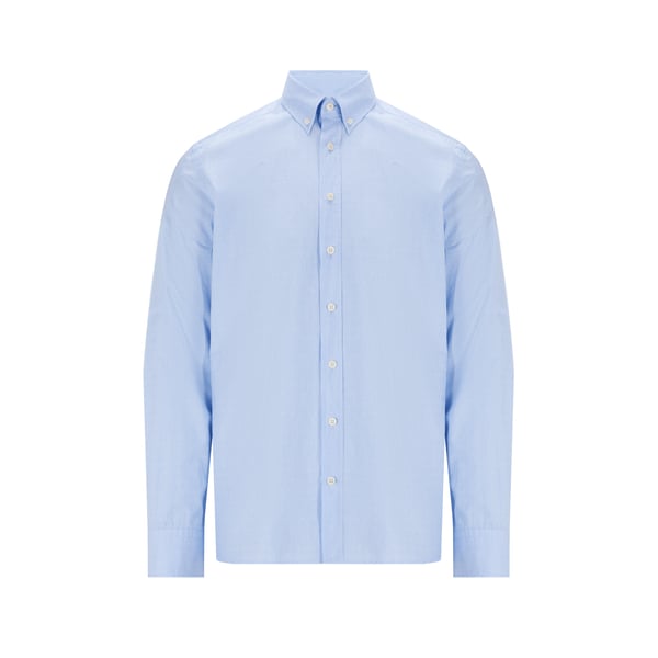 Chemise motif carreau et pointillé