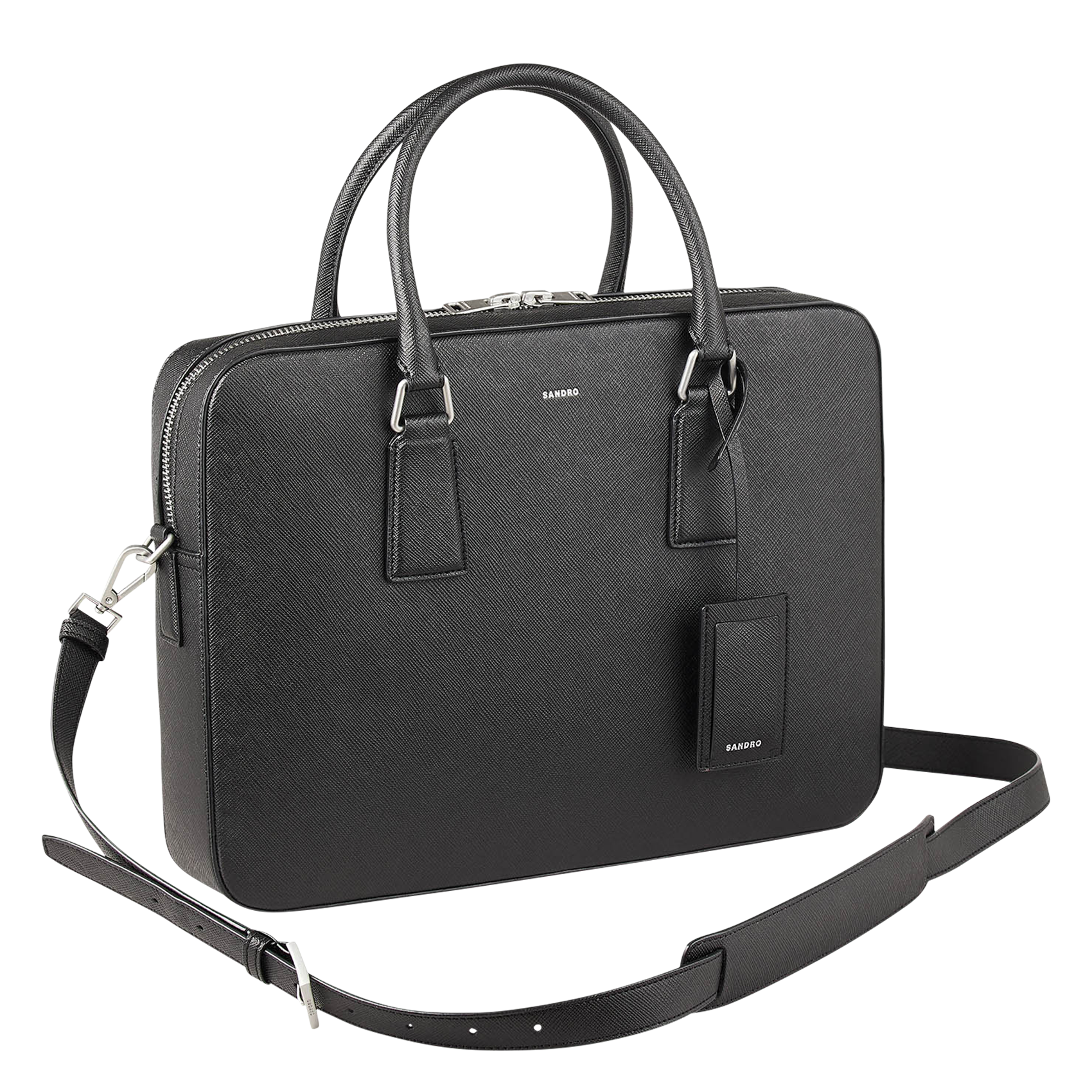 Sac ordinateur rigide SANDRO Noir
