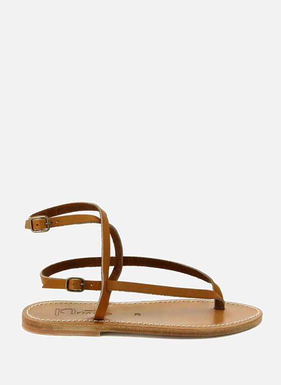 K. JACQUES Flat sandals Abako Brown