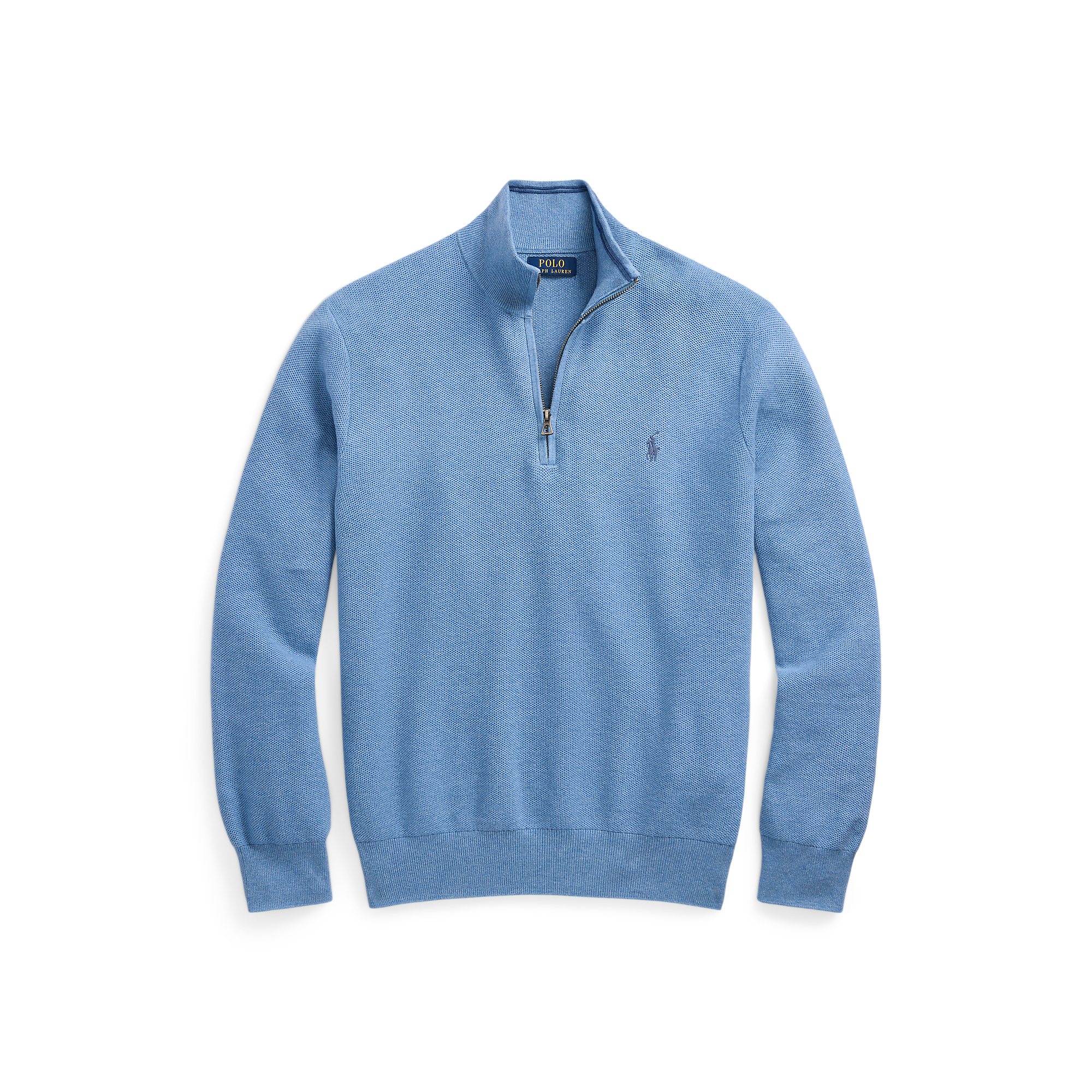 Funnel neck half-zip jumper POLO RALPH LAUREN Blue