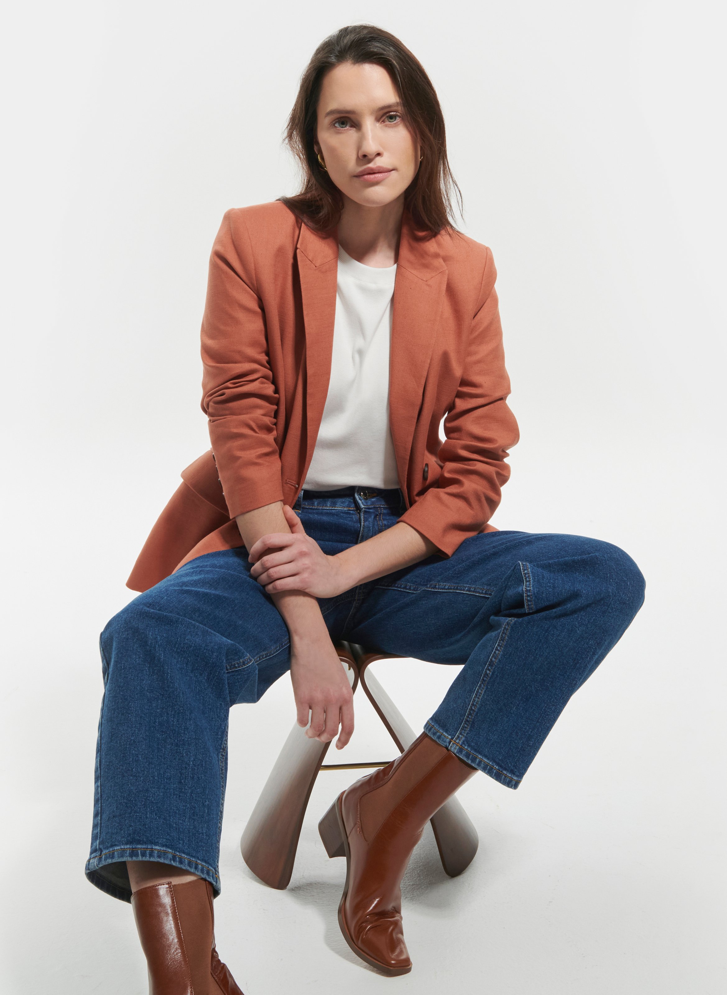 Veste  veneziana ZAPA Marron