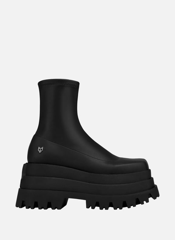 Bottes sassy Noir by NAKED WOLFE NAKED WOLFE Bottes sassy Noir