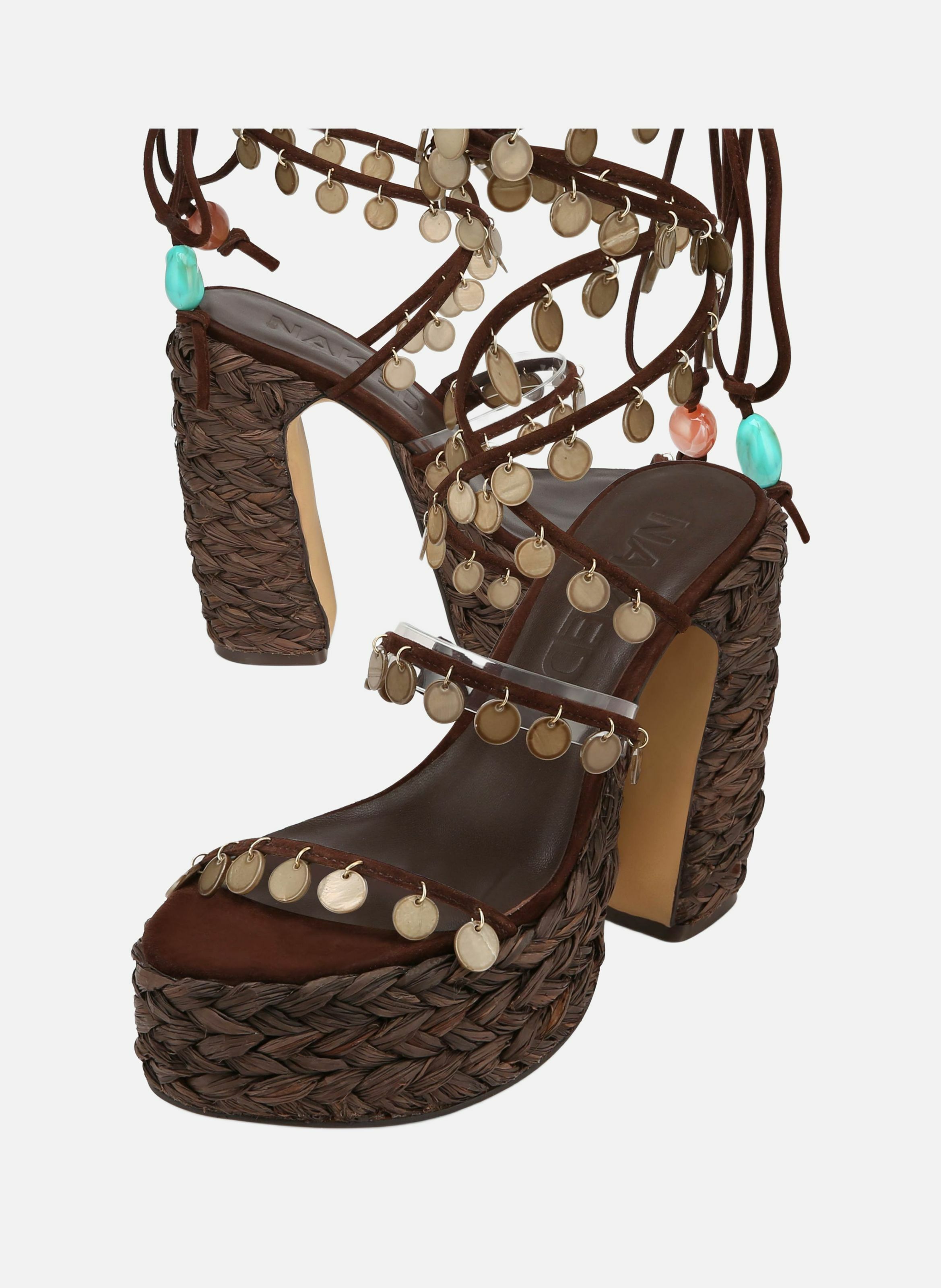 Escarpins fantastic NAKED WOLFE Marron