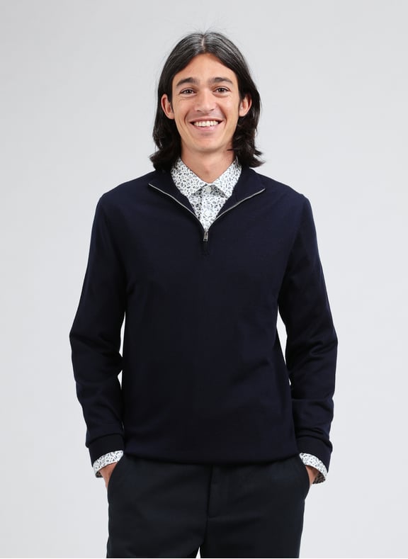 Straight merino wool jumper Blue by SELECTED SELECTED Straight merino wool jumper Blue