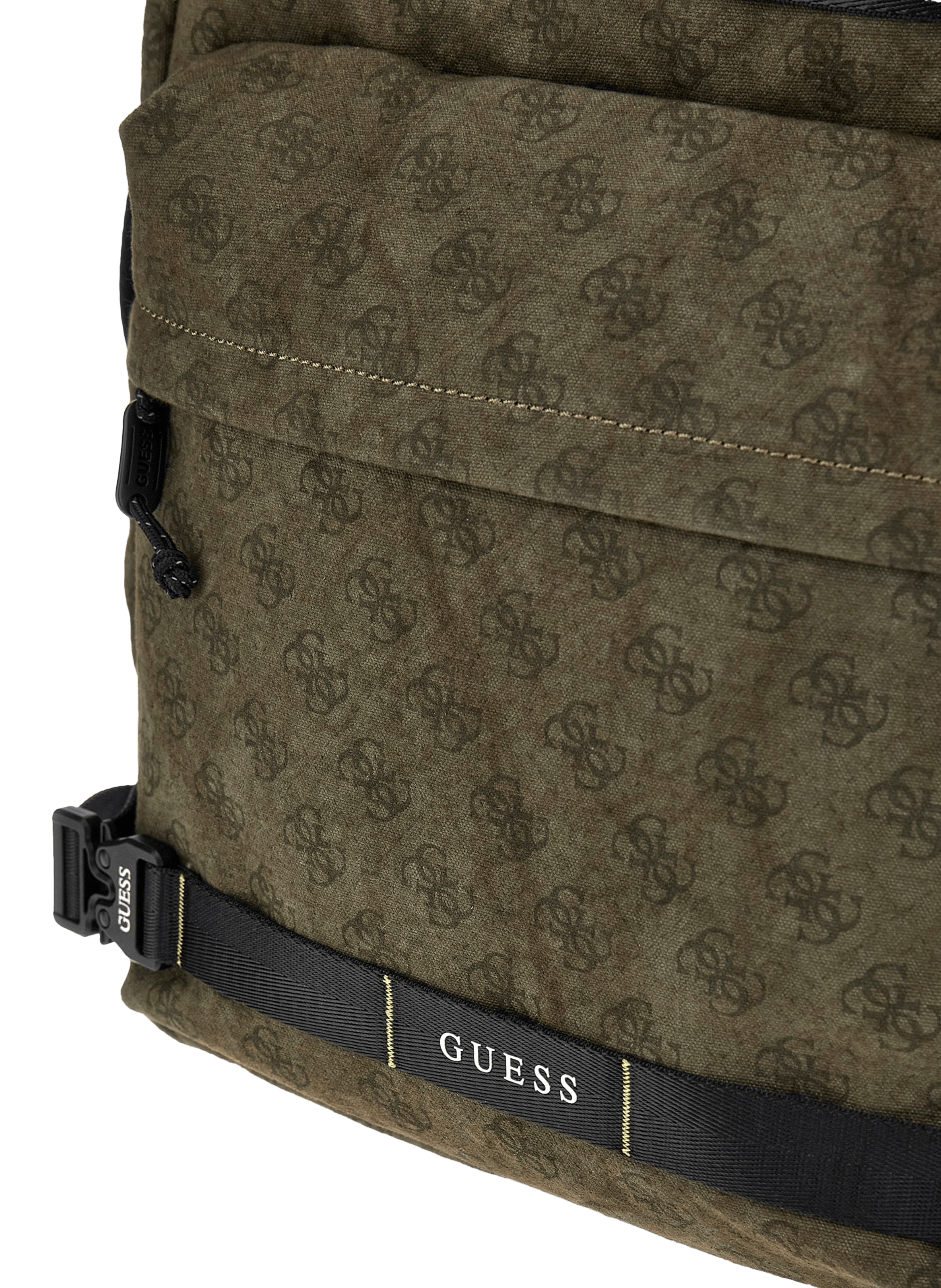 Logo-print backpack GUESS Khaki