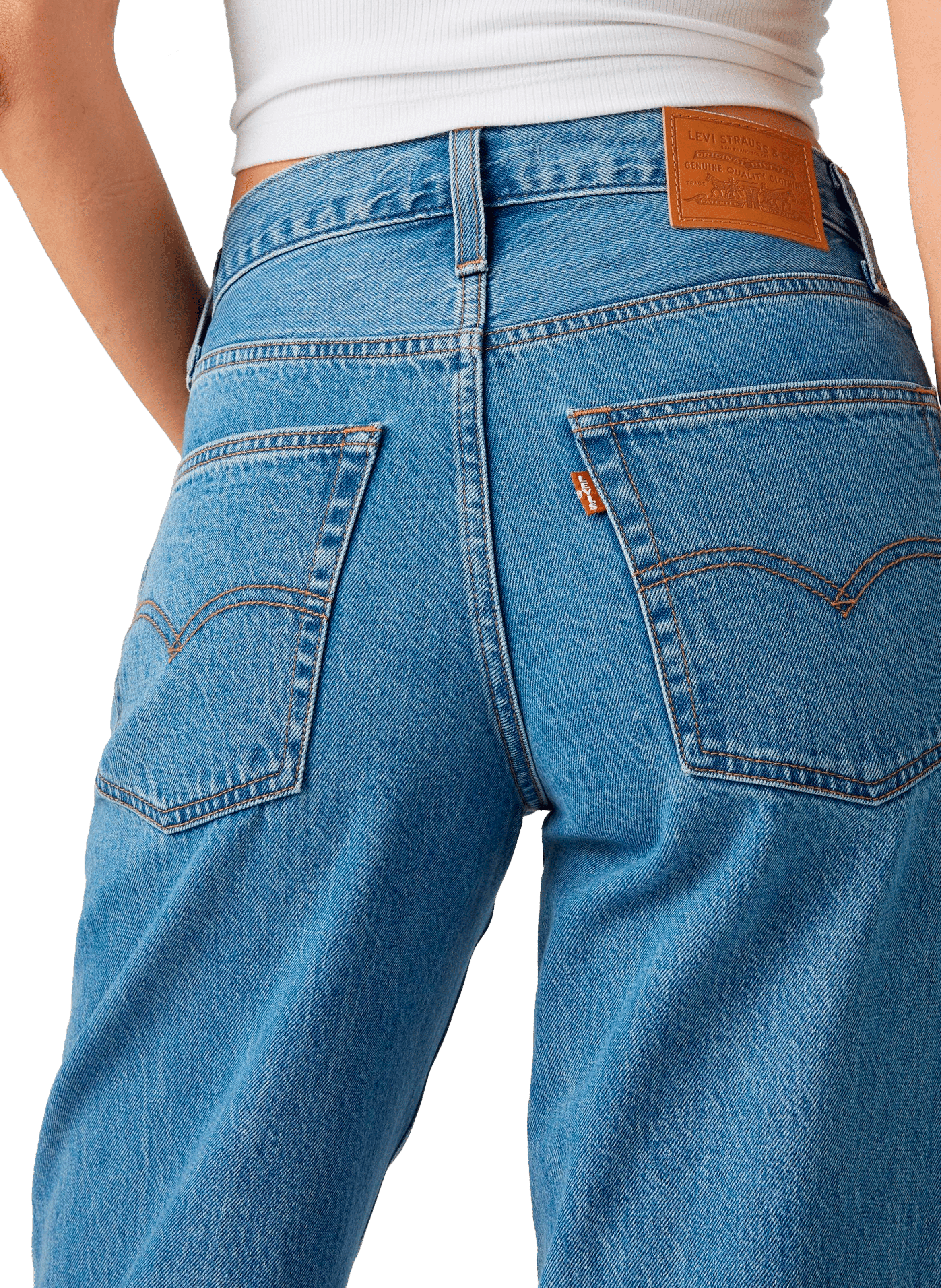 Jean Dad Baggy  LEVI'S Bleu