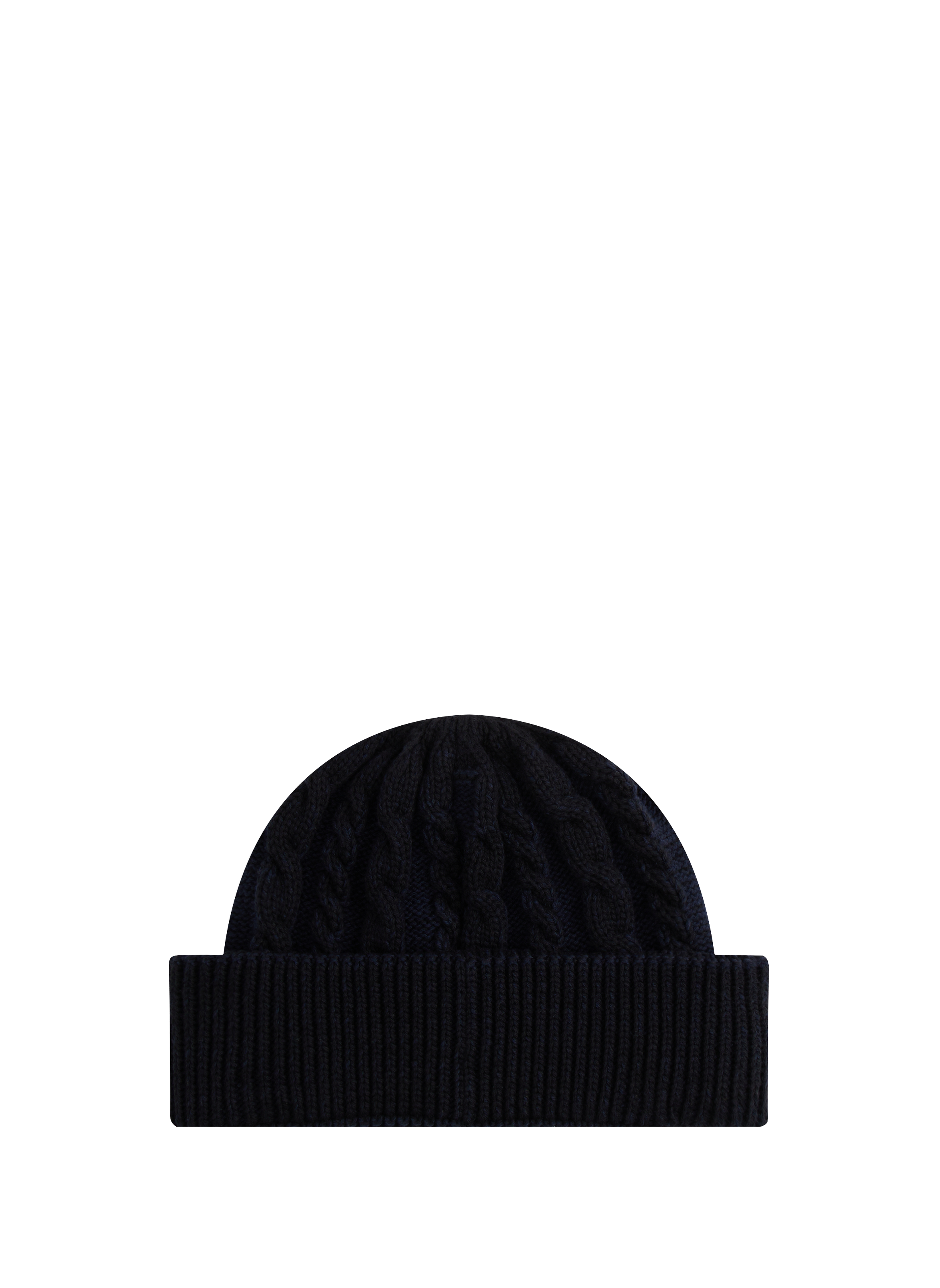 Bonnet en coton mélangé TOMMY HILFIGER Noir