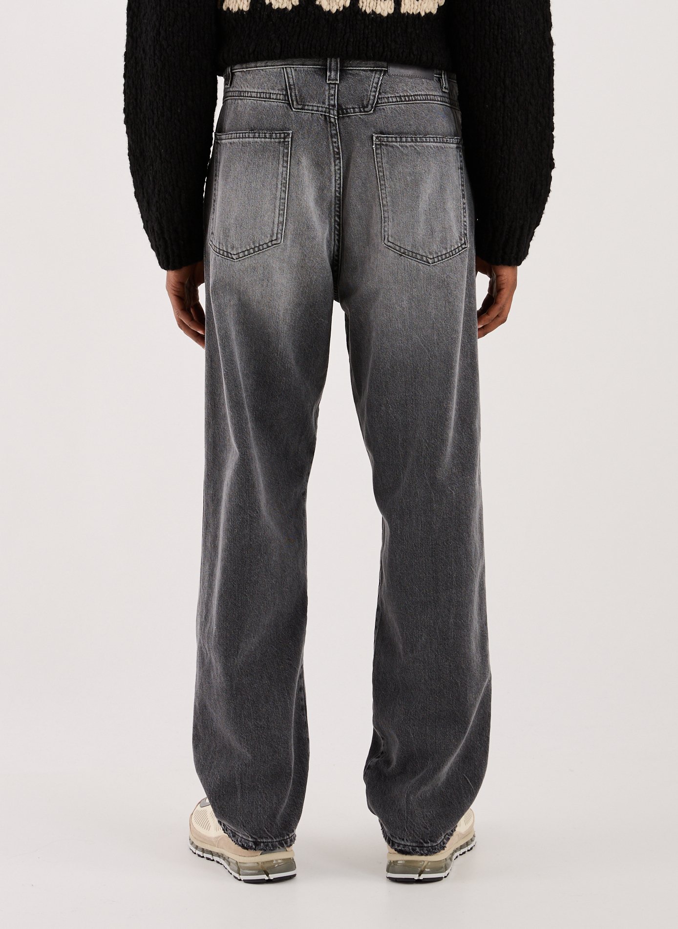 Jean droit en coton CLOSED Gris