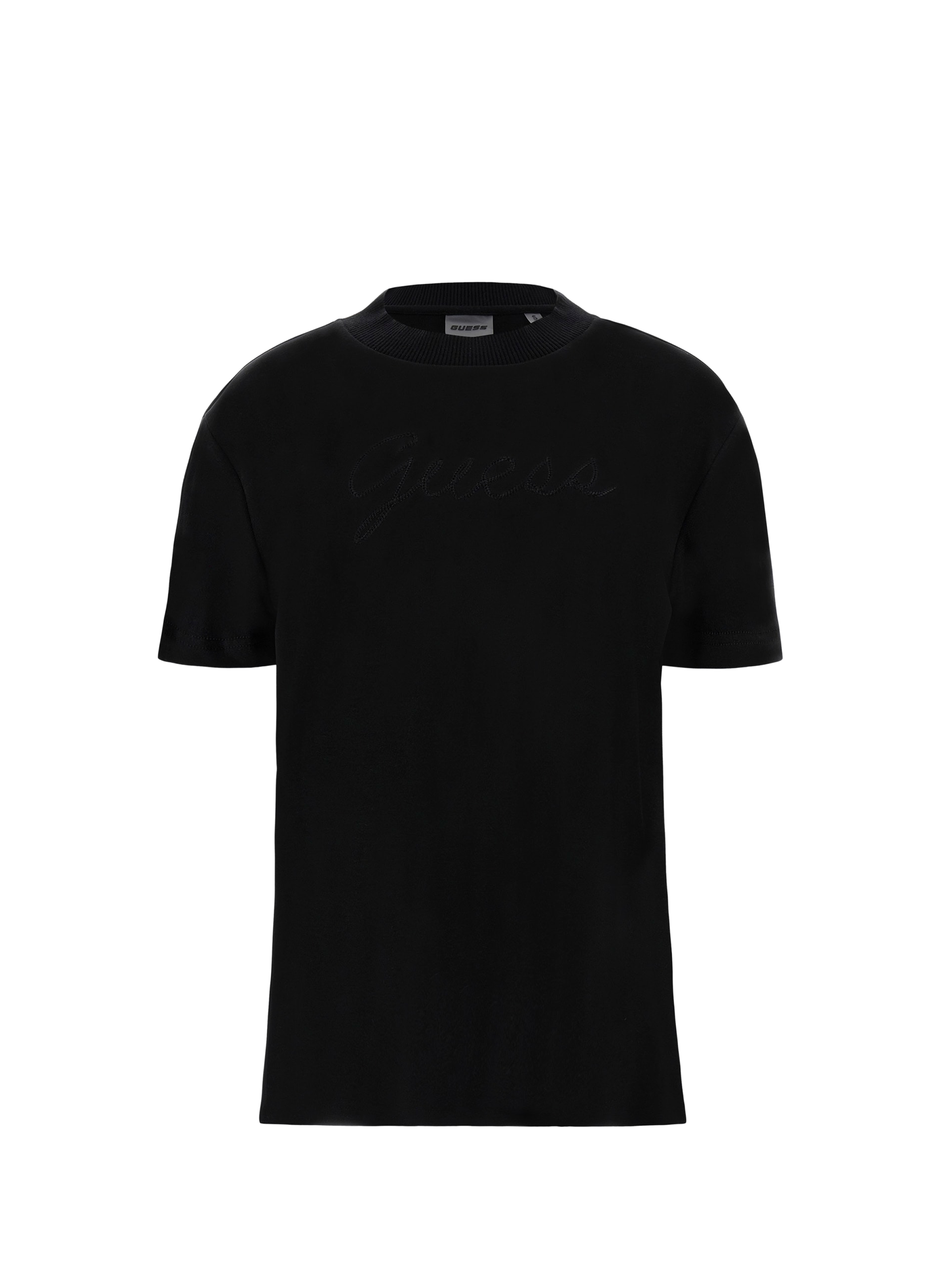 GUESS Plain T-shirt Black