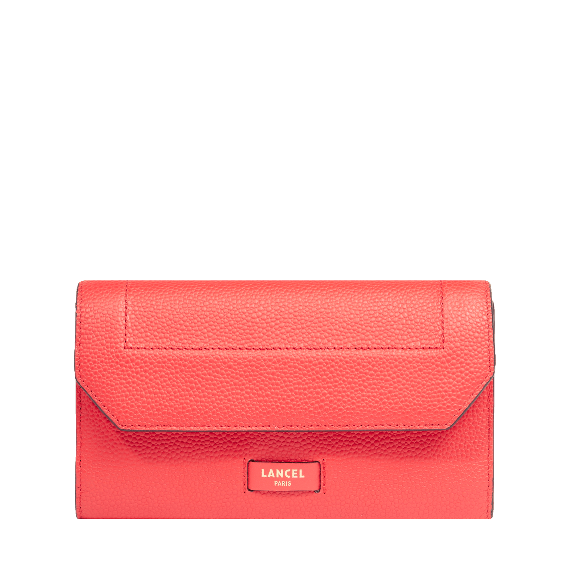 LANCEL Portefeuille chaîne ninon de lancel Rouge