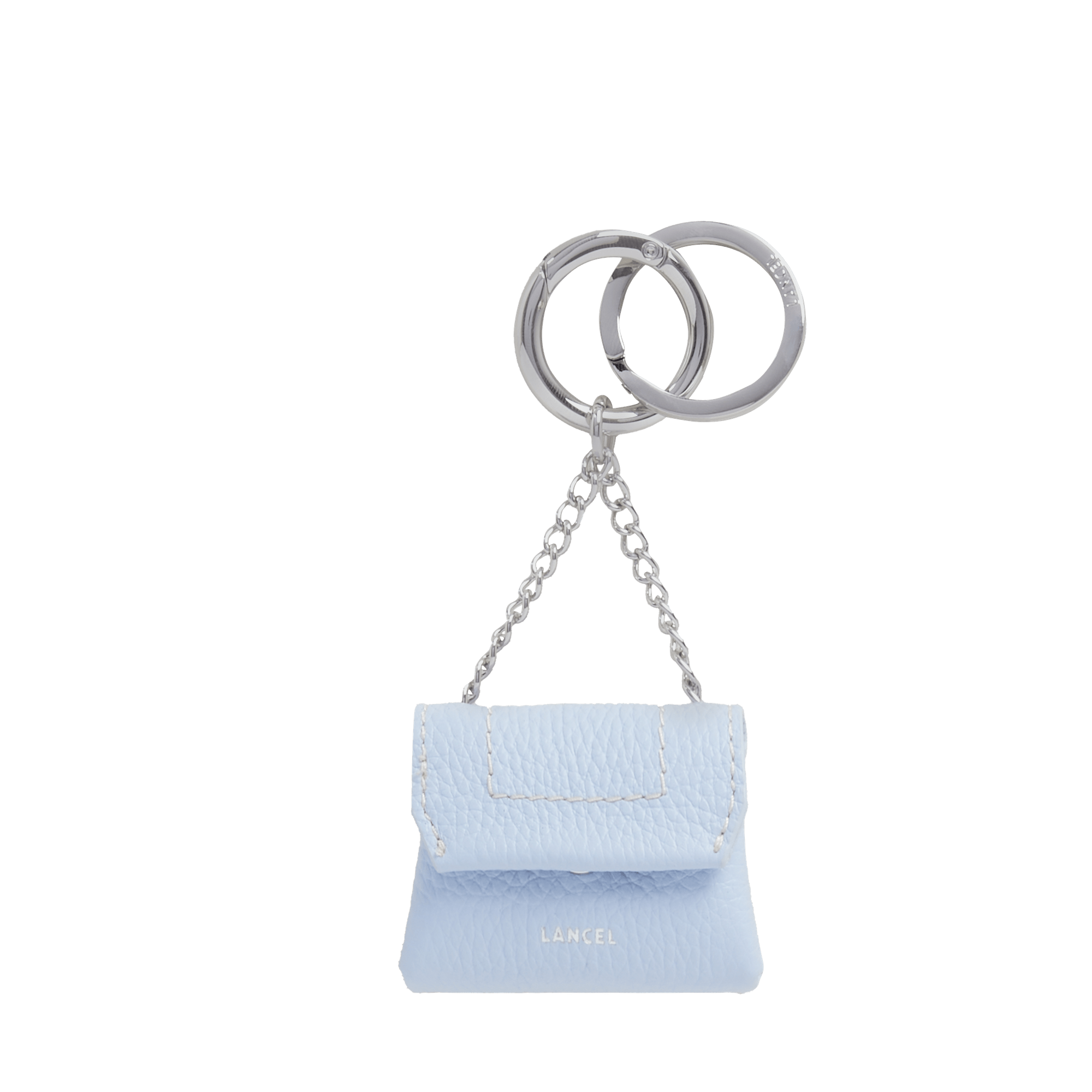 Key holder ninon by lancel in leather LANCEL Blue