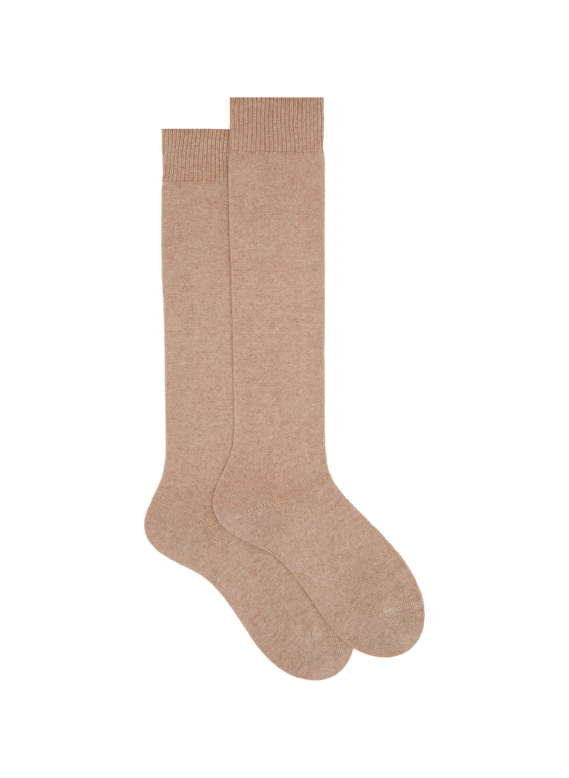 Chaussettes hautes en laine et cachemire DORÉ DORÉ Beige