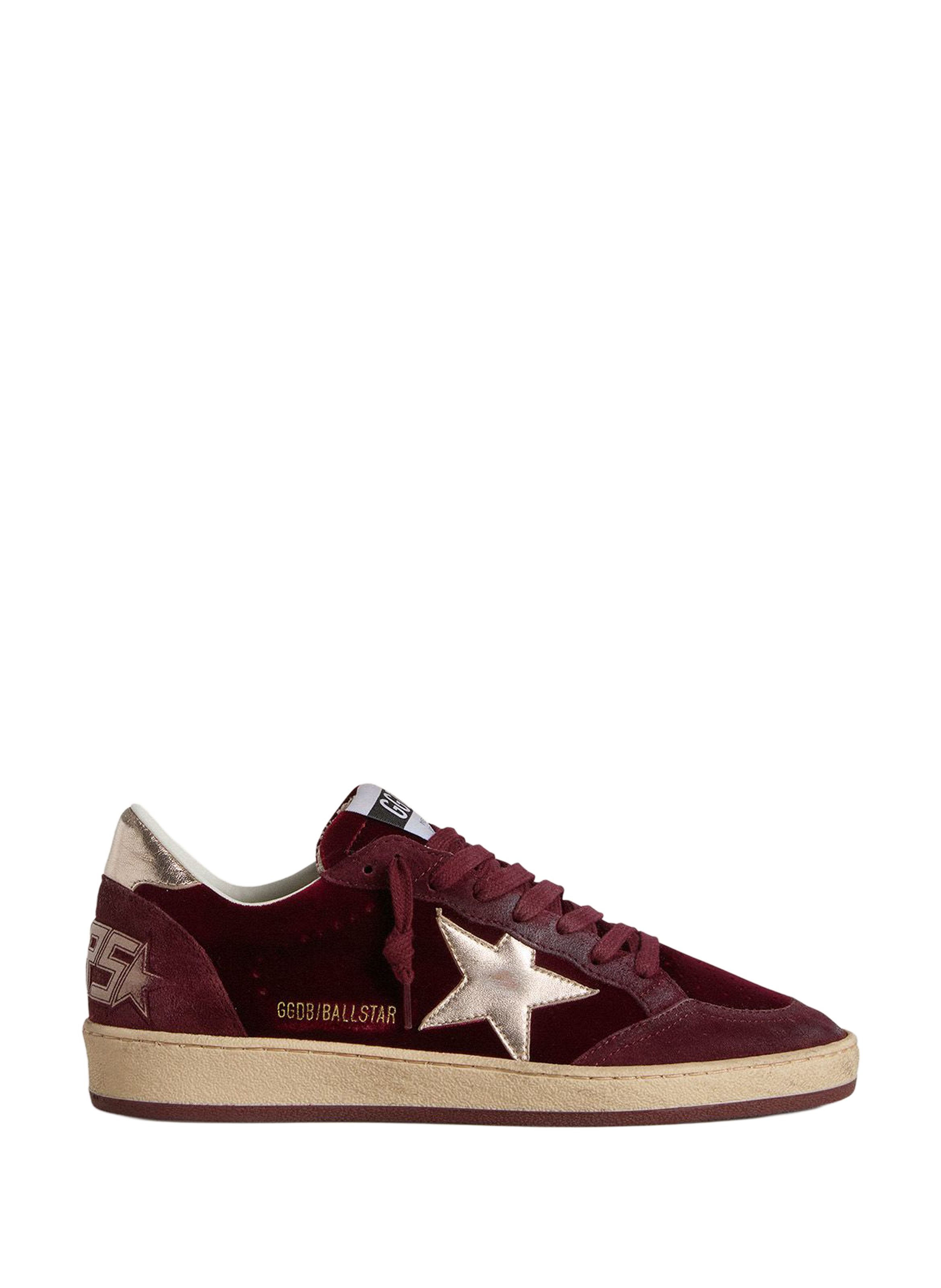 Baskets Ball Star en cuir  GOLDEN GOOSE Violet