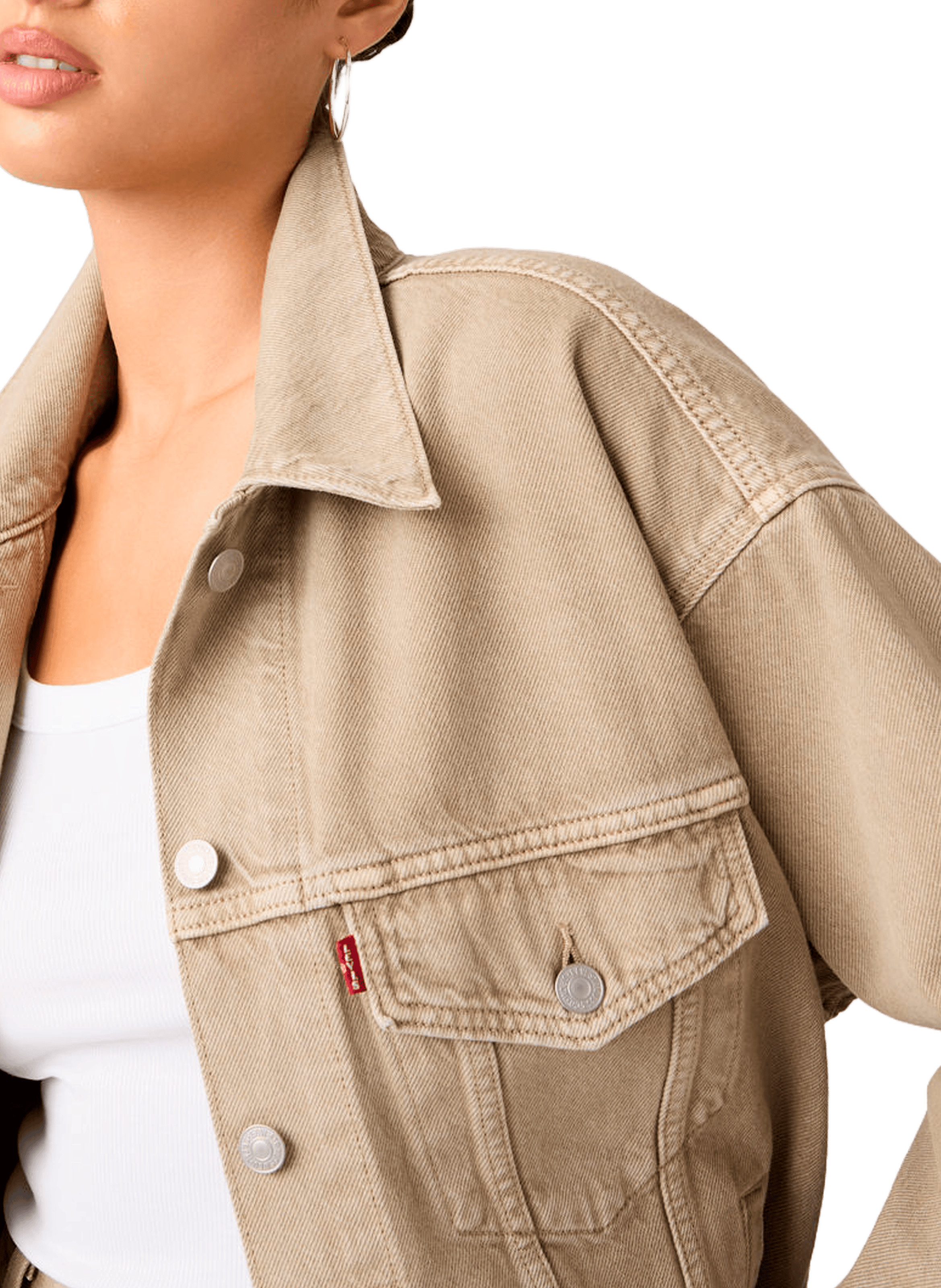 Veste Trucker ’90 en coton LEVI'S Marron