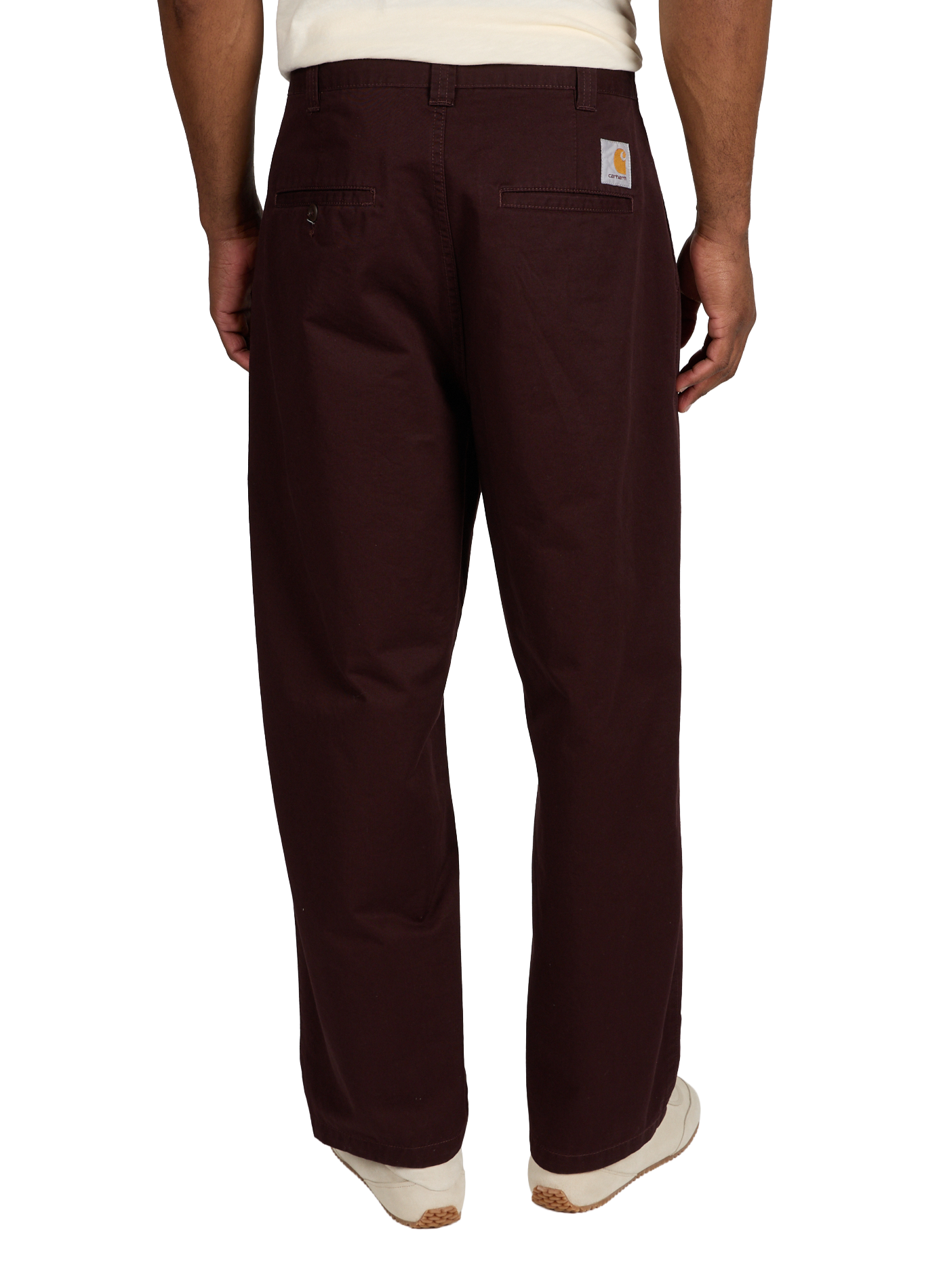 Pantalon Merrick en coton Marron