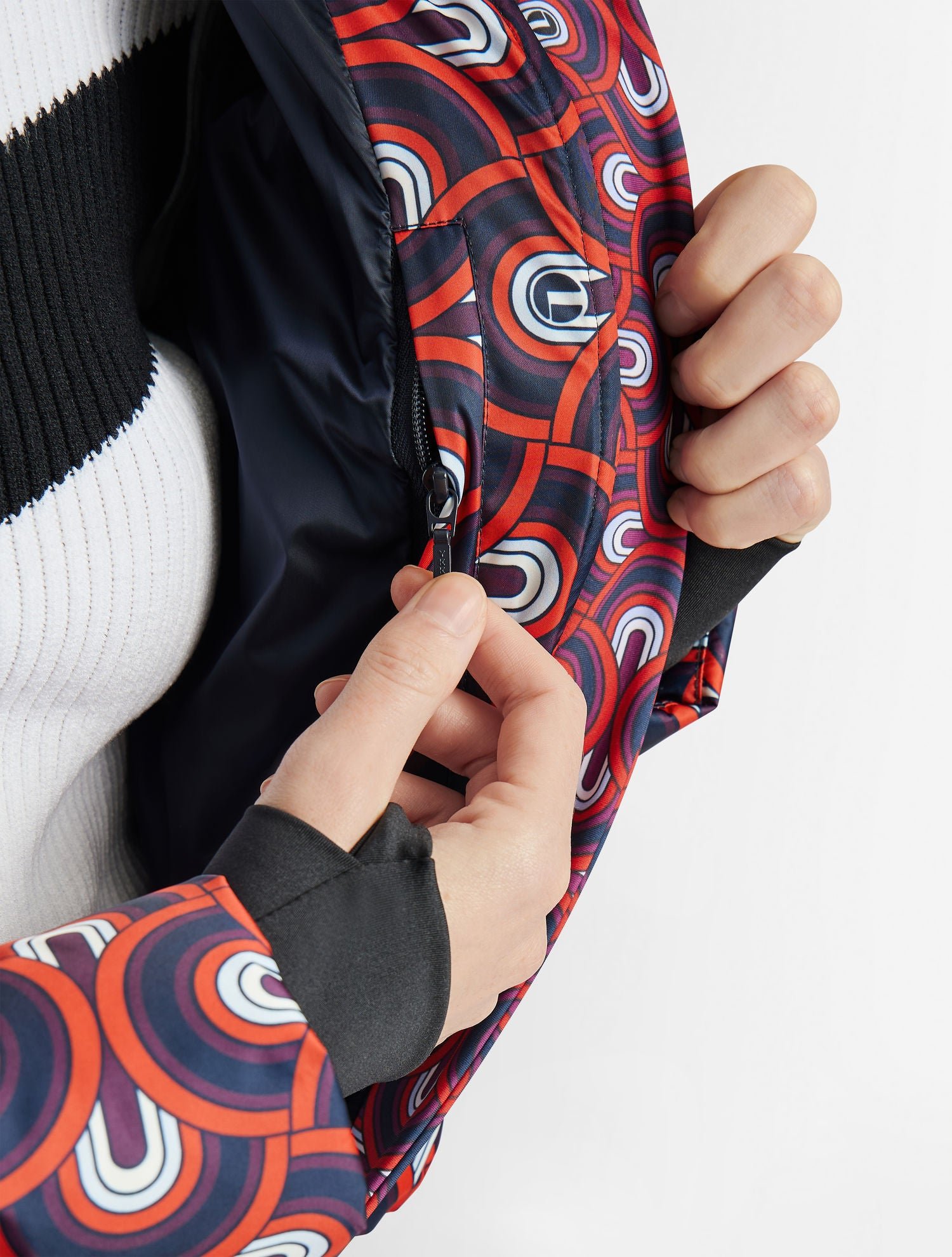 Combinaison de ski clarisse pilule col montant coupe regular FUSALP Rouge