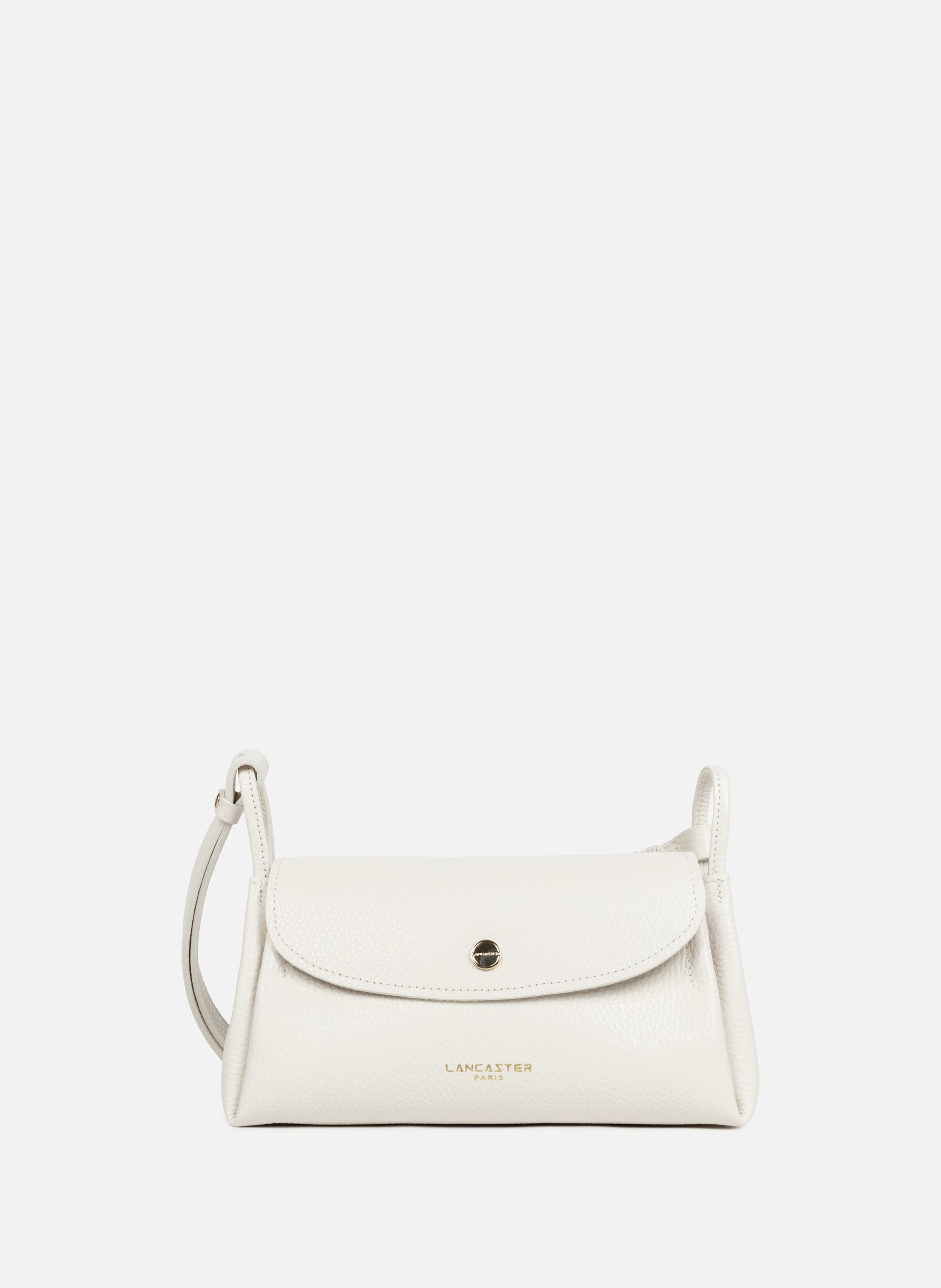 Crossbody bag – accordéon double LANCASTER White