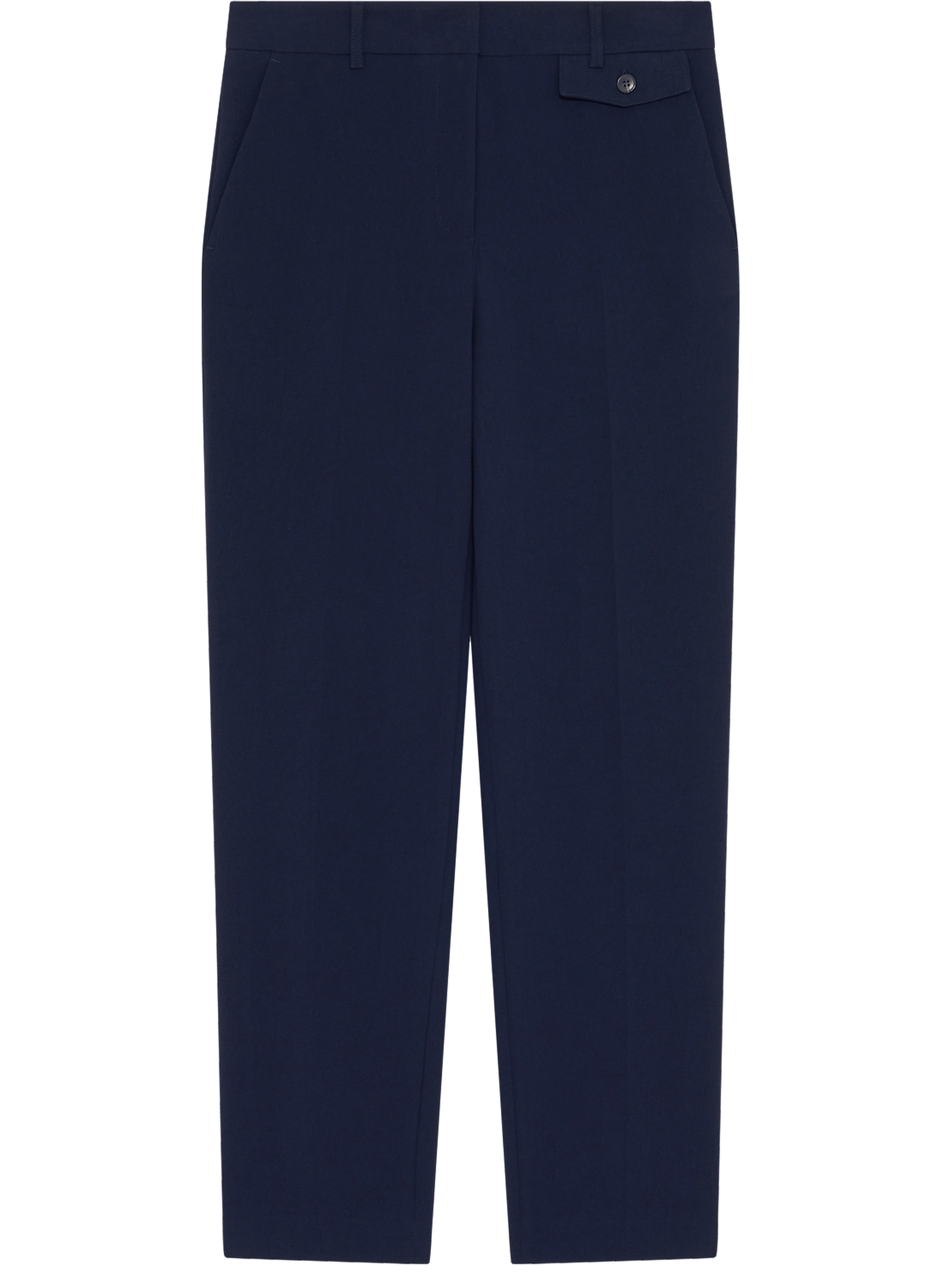 Pantalon ajusté de tailleur  en crêpe - bibalee PABLO Bleu