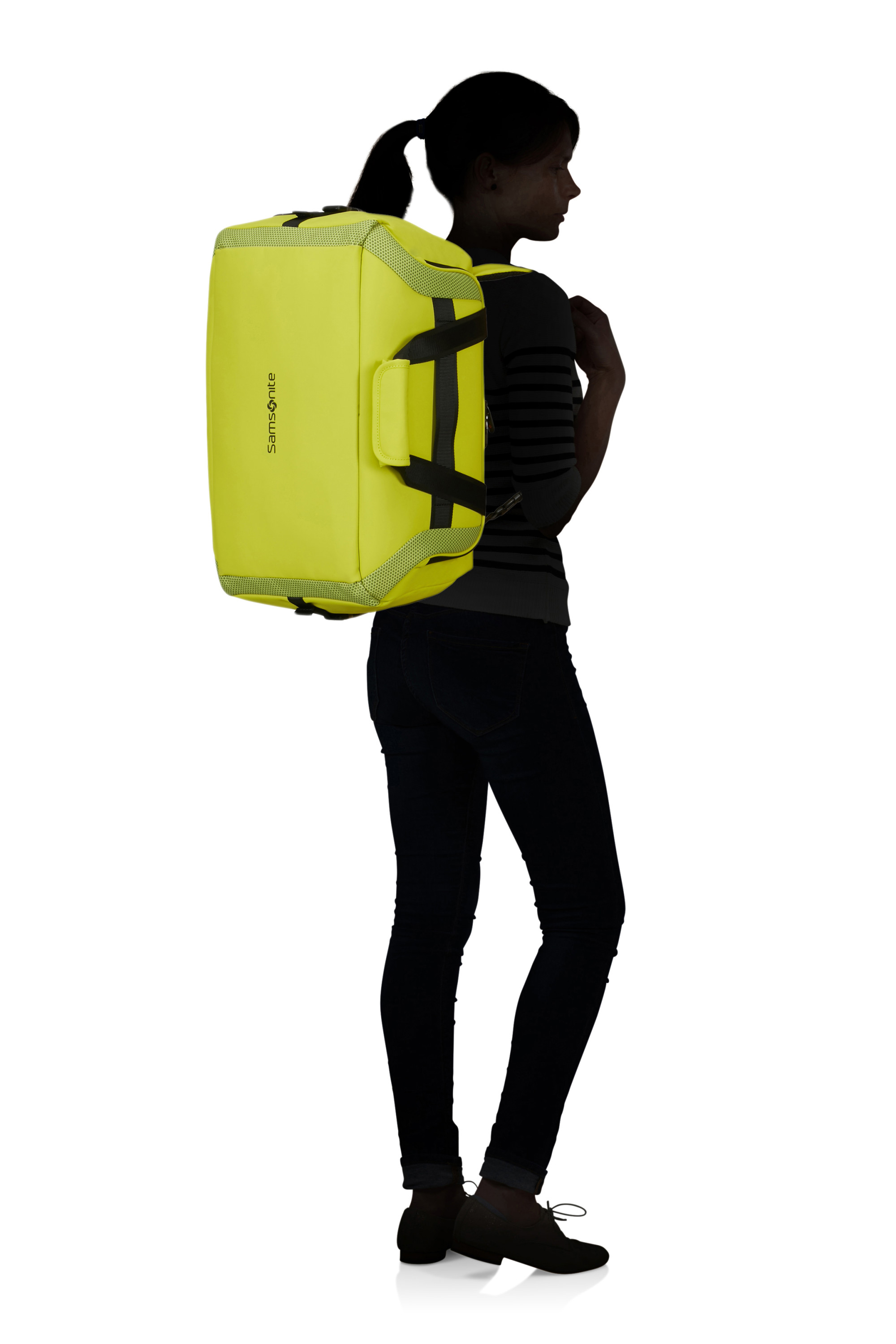 Glazed sac de voyage SAMSONITE Jaune
