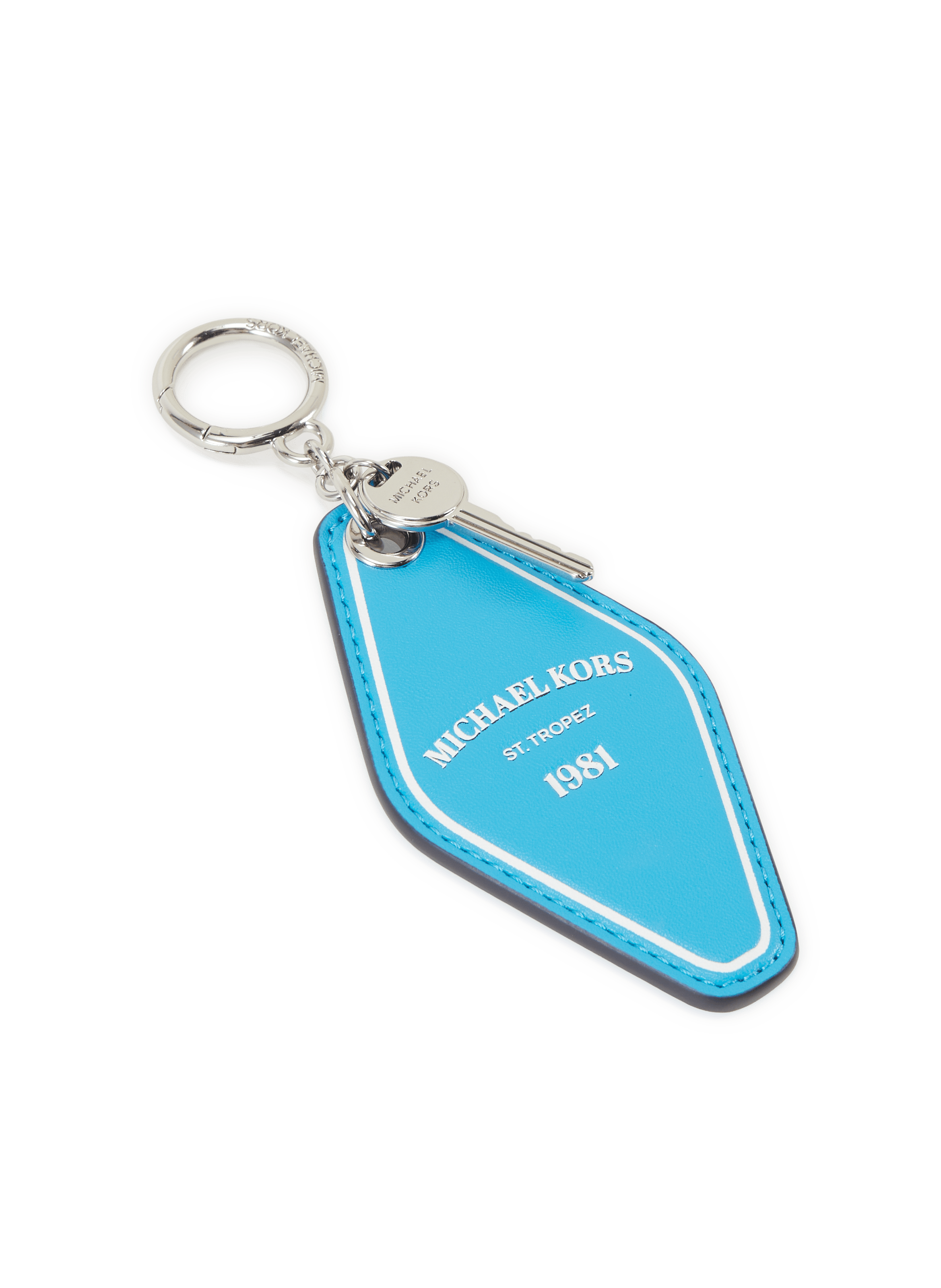Portachiavi a rombo con chiave MICHAEL KORS Blu