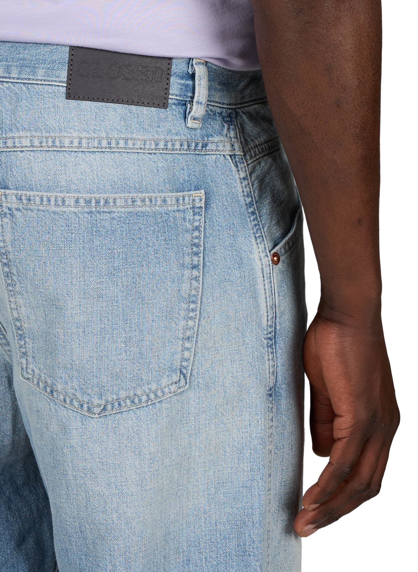 Gerade geschnittene Jeans CLOSED Blau