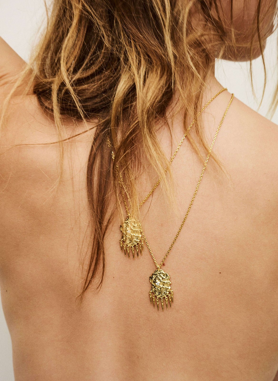 Anouchka long necklace BA&SH Golden
