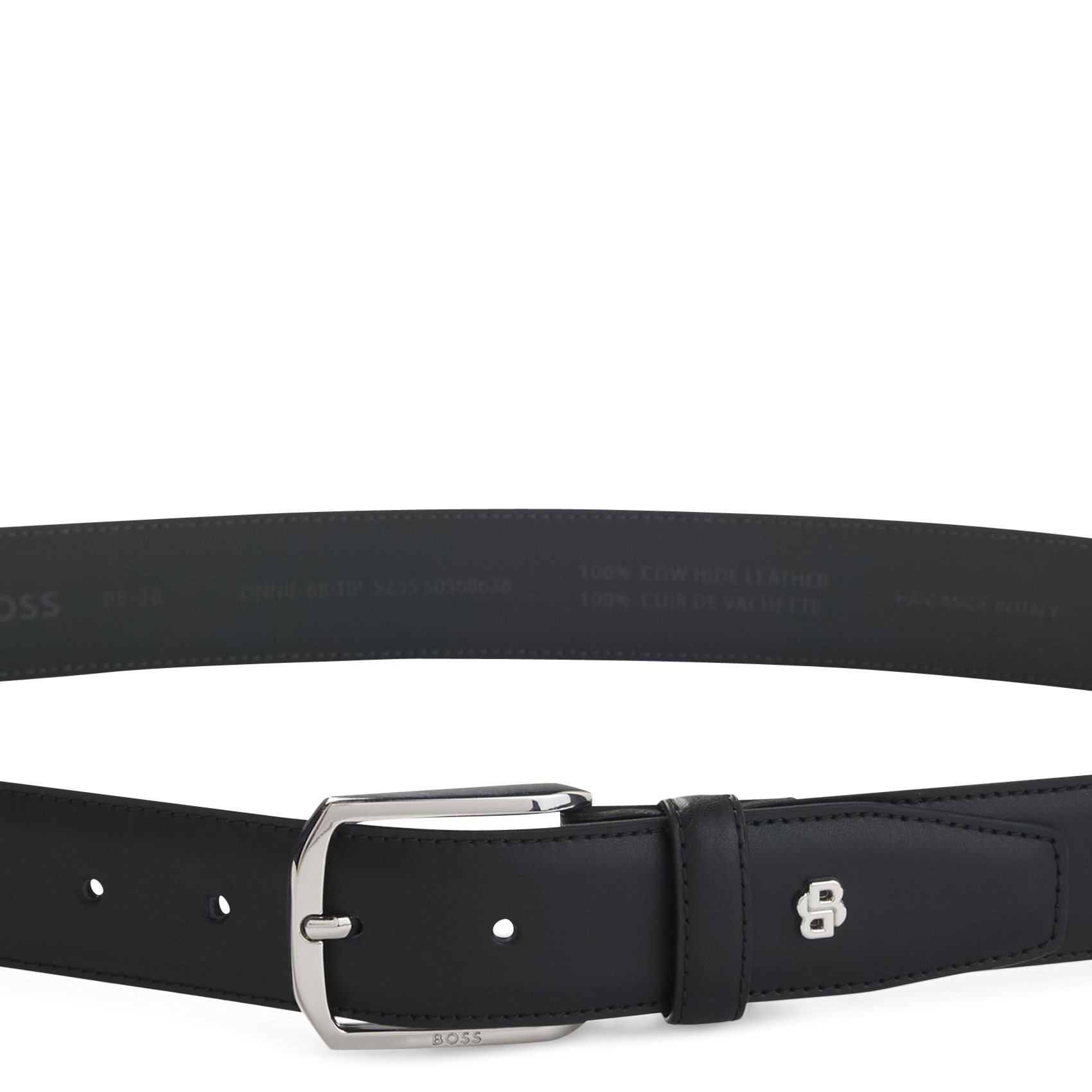 Ceinture en cuir BOSS Noir