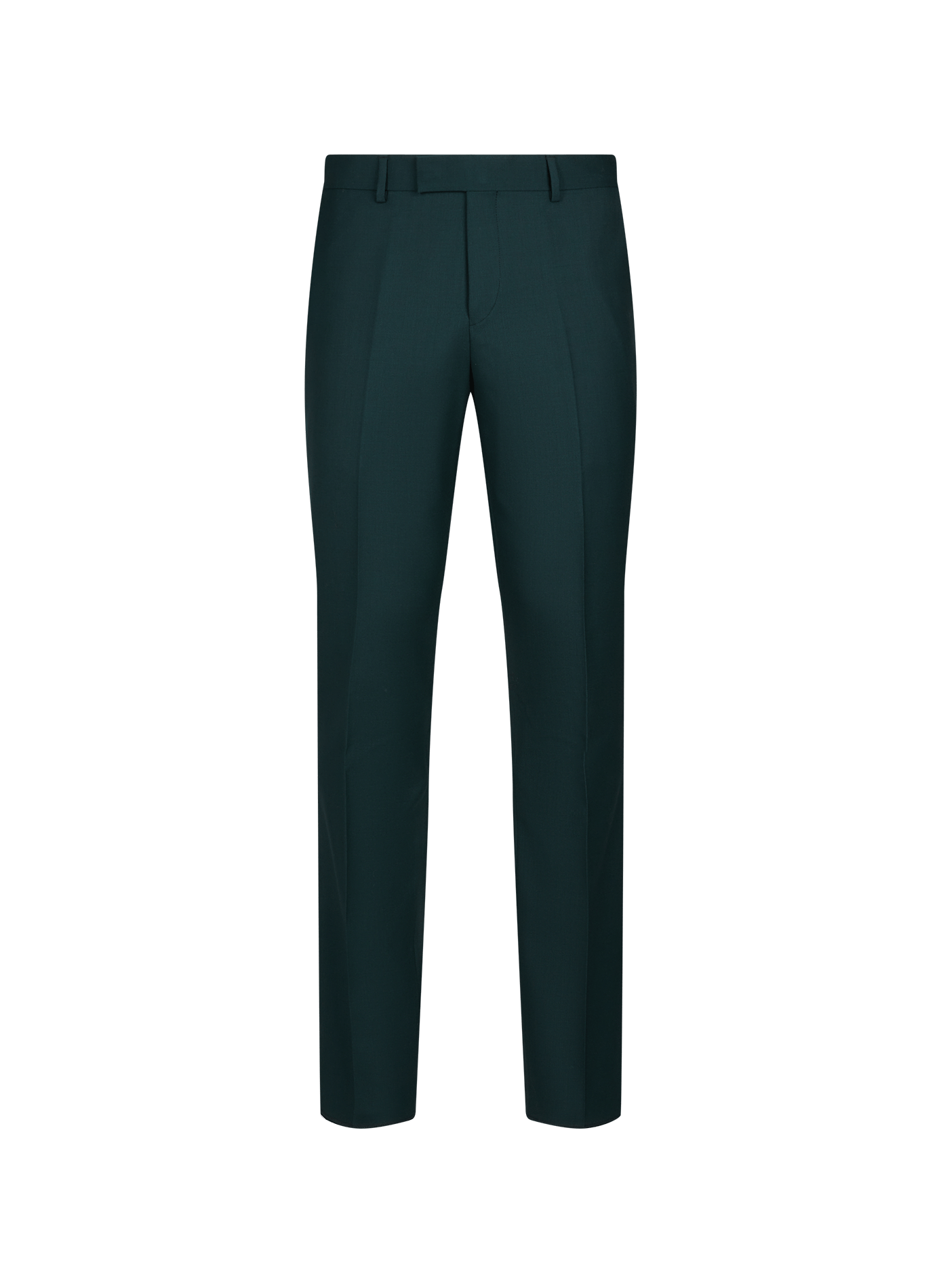 Two-piece solid color wool suit PAUL SMITH Green