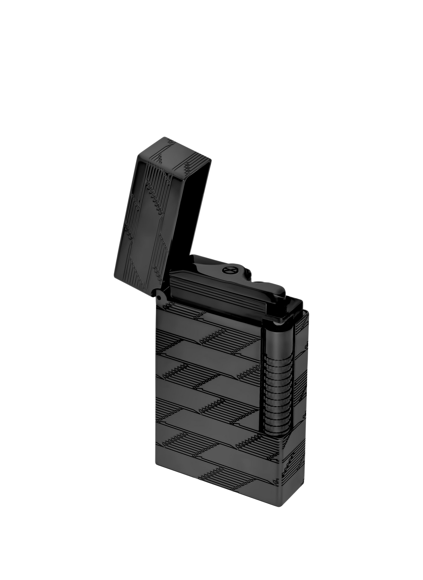 Briquet guilloché Le Grand Dupont S.T. DUPONT Black