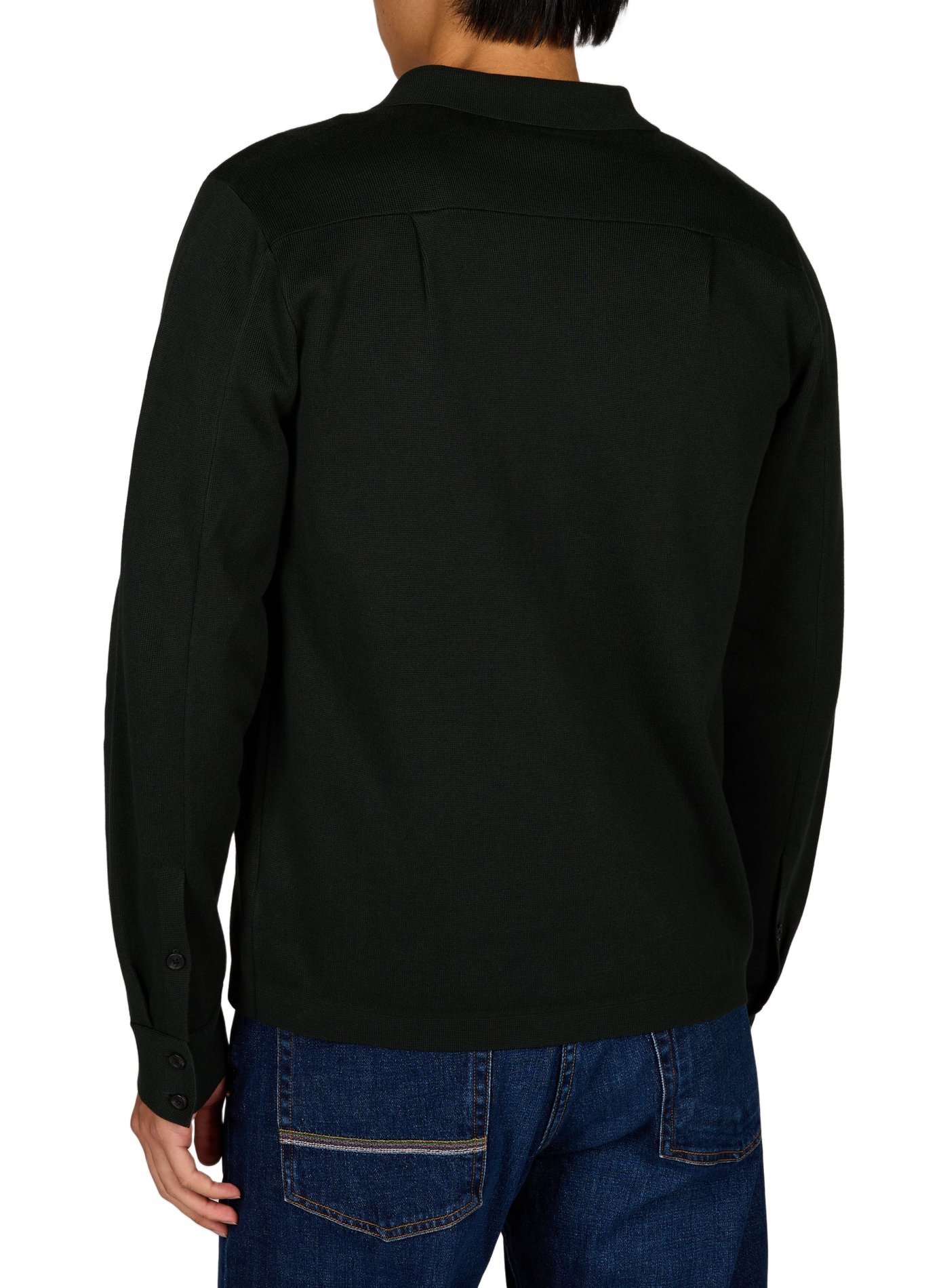 Langärmliges Poloshirt mit Knopfleiste FRED PERRY Grun
