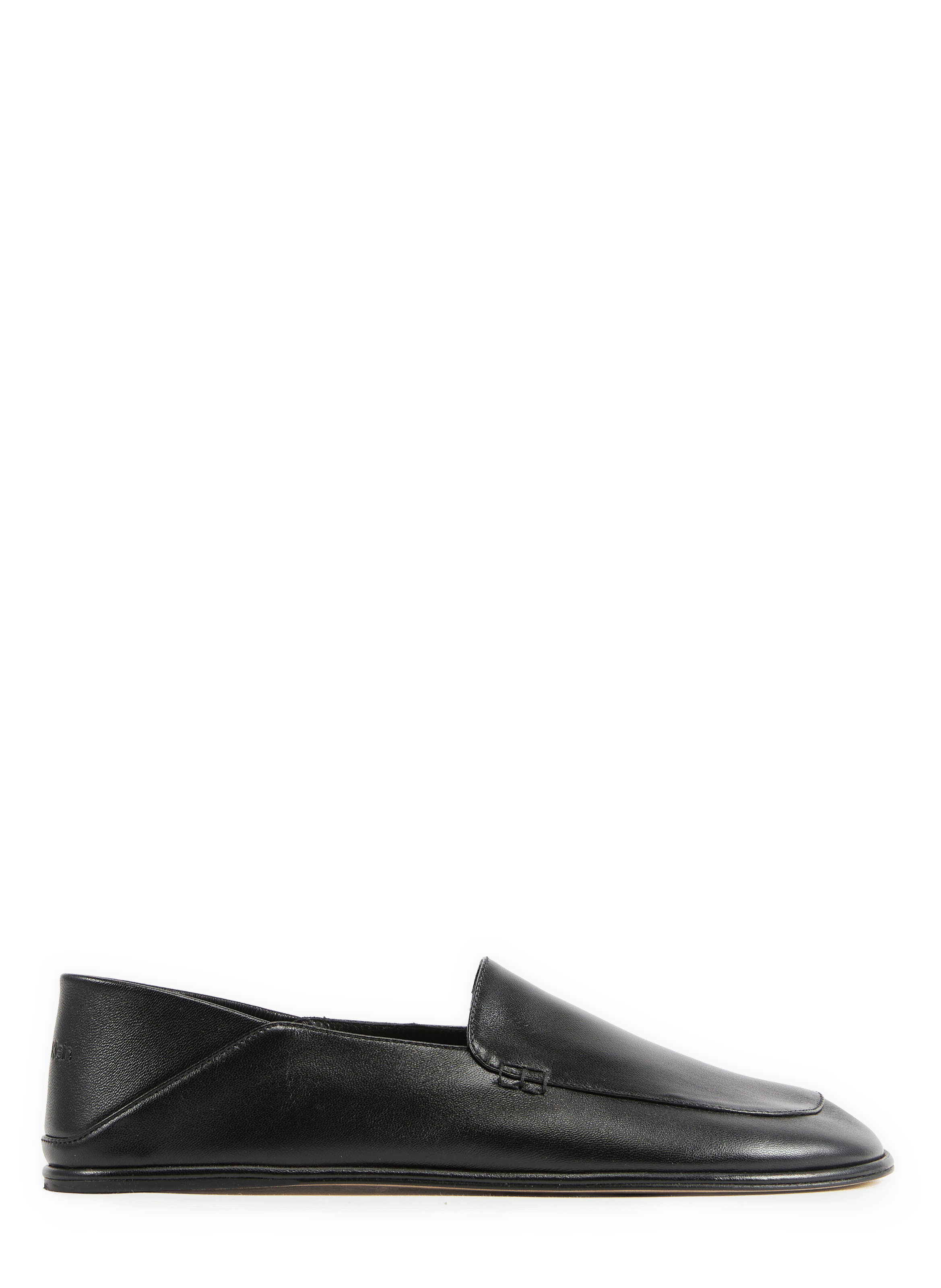 Leather loafers CALVIN KLEIN COLLECTION Black