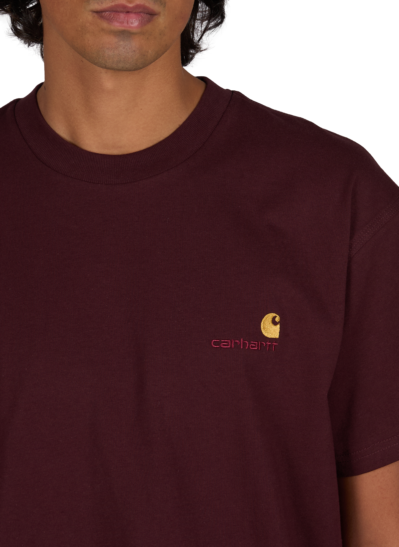 American Script organic cotton T-shirt CARHARTT WIP Red