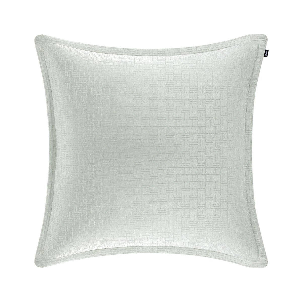 Taie d'oreiller en satin de coton, lattice BOSS HOME Bleu
