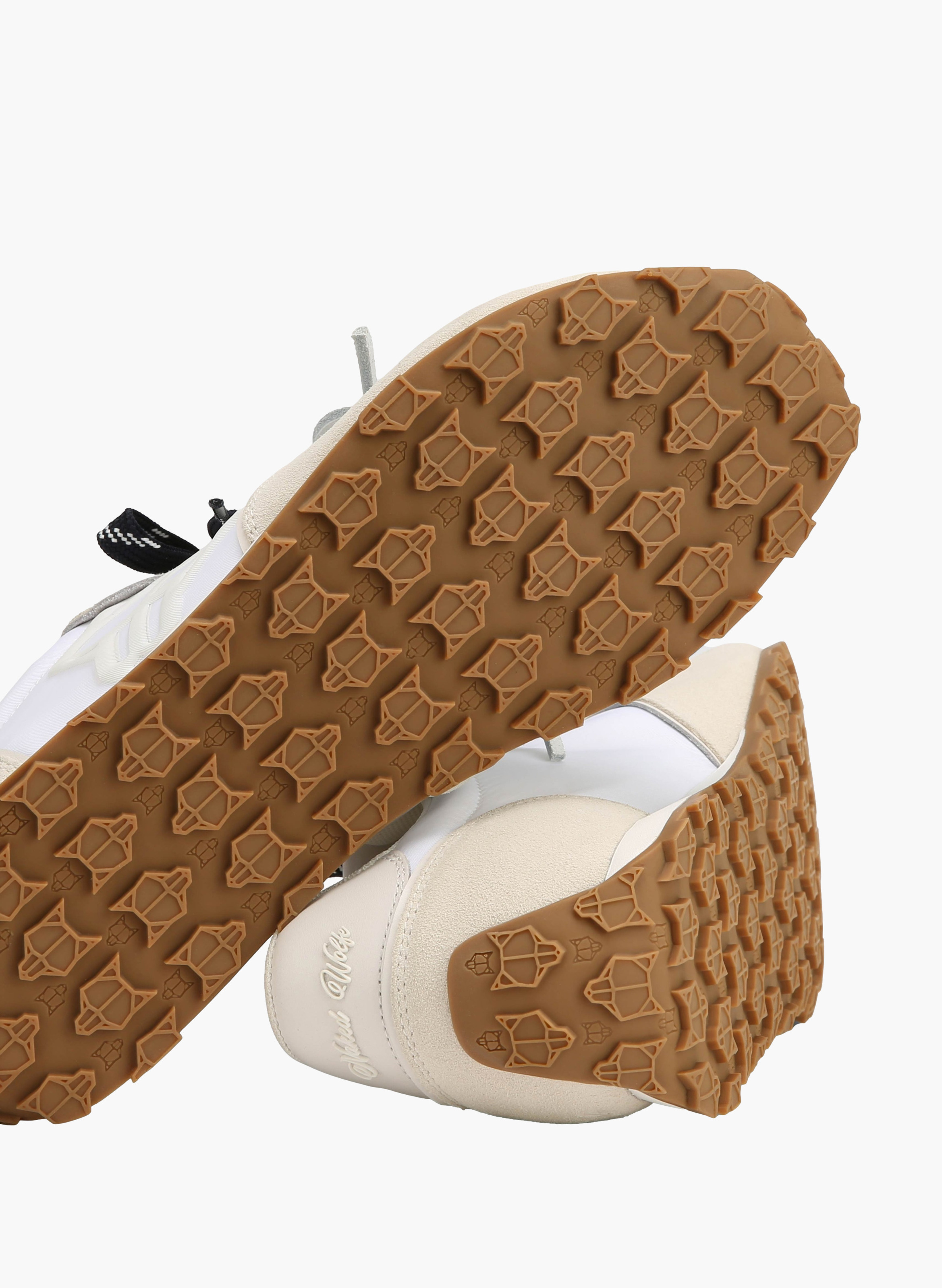 Baskets lightning en nylon NAKED WOLFE Blanc