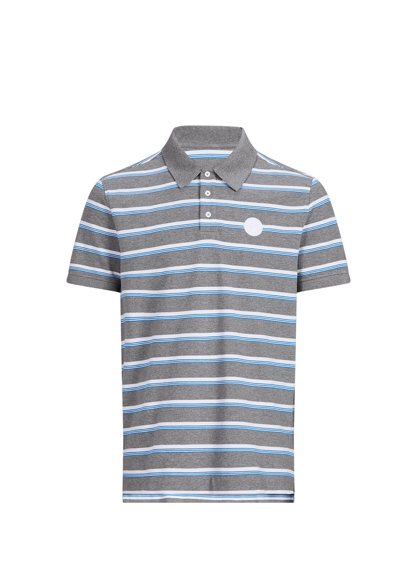 BECKLEY straight-fit striped polo shirt CANADA GOOSE Grey