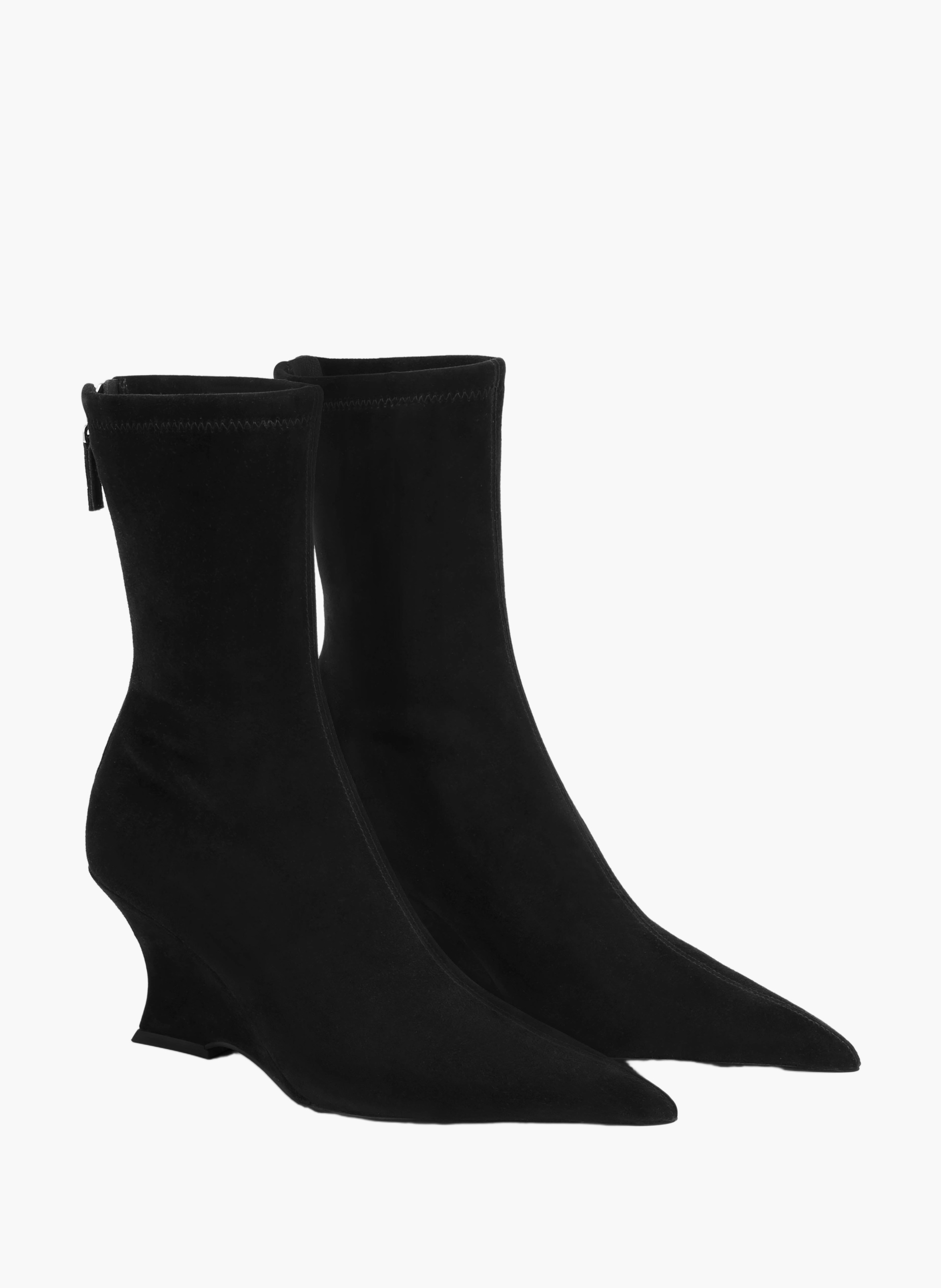 Bottines hilly en daim NAKED WOLFE Noir